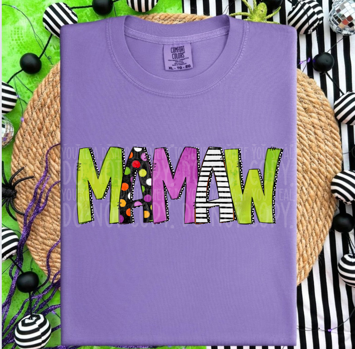 Halloween MAMAW- Transfer (SDD)