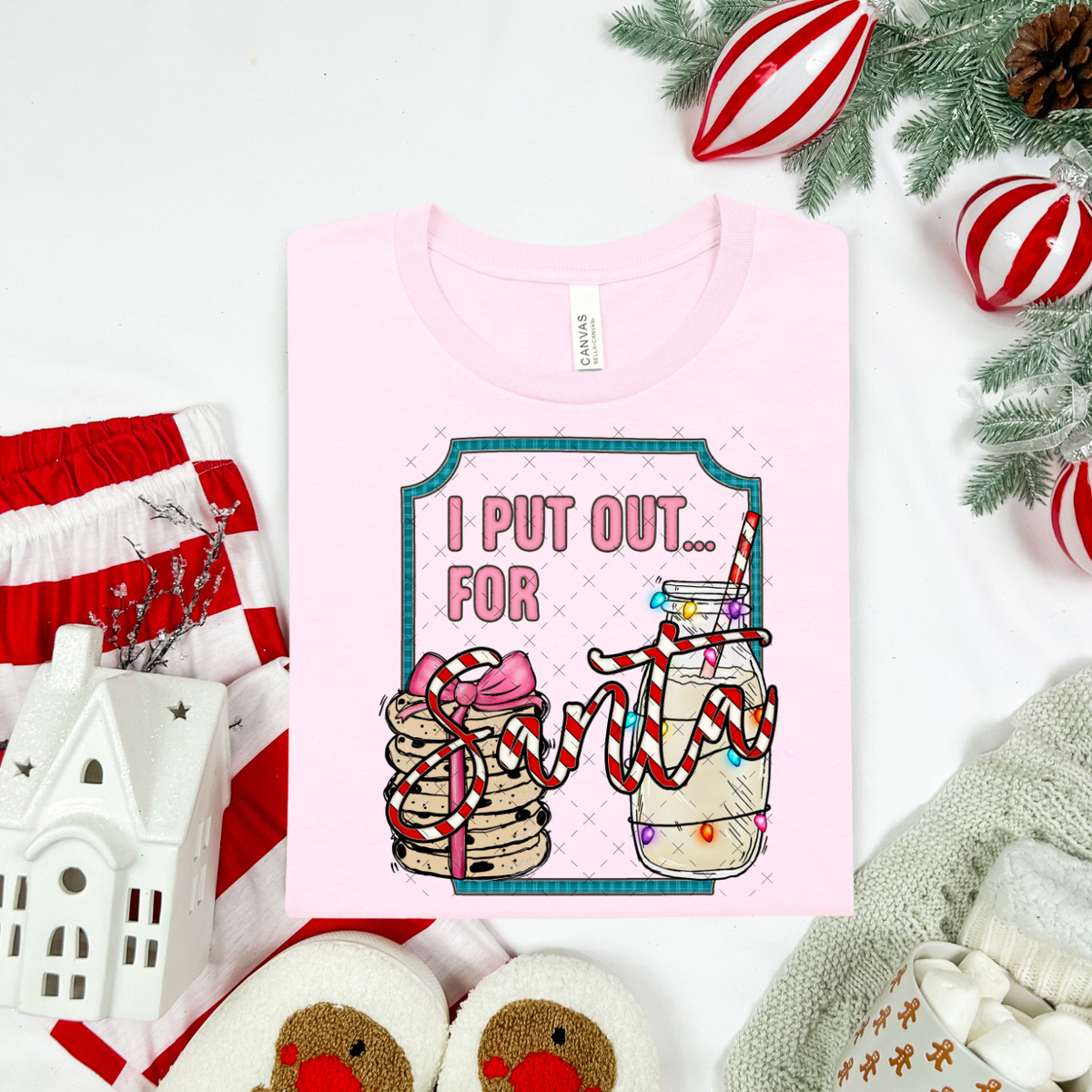 I Put Out For Santa / Pink - TRANSFER (Kayndi)