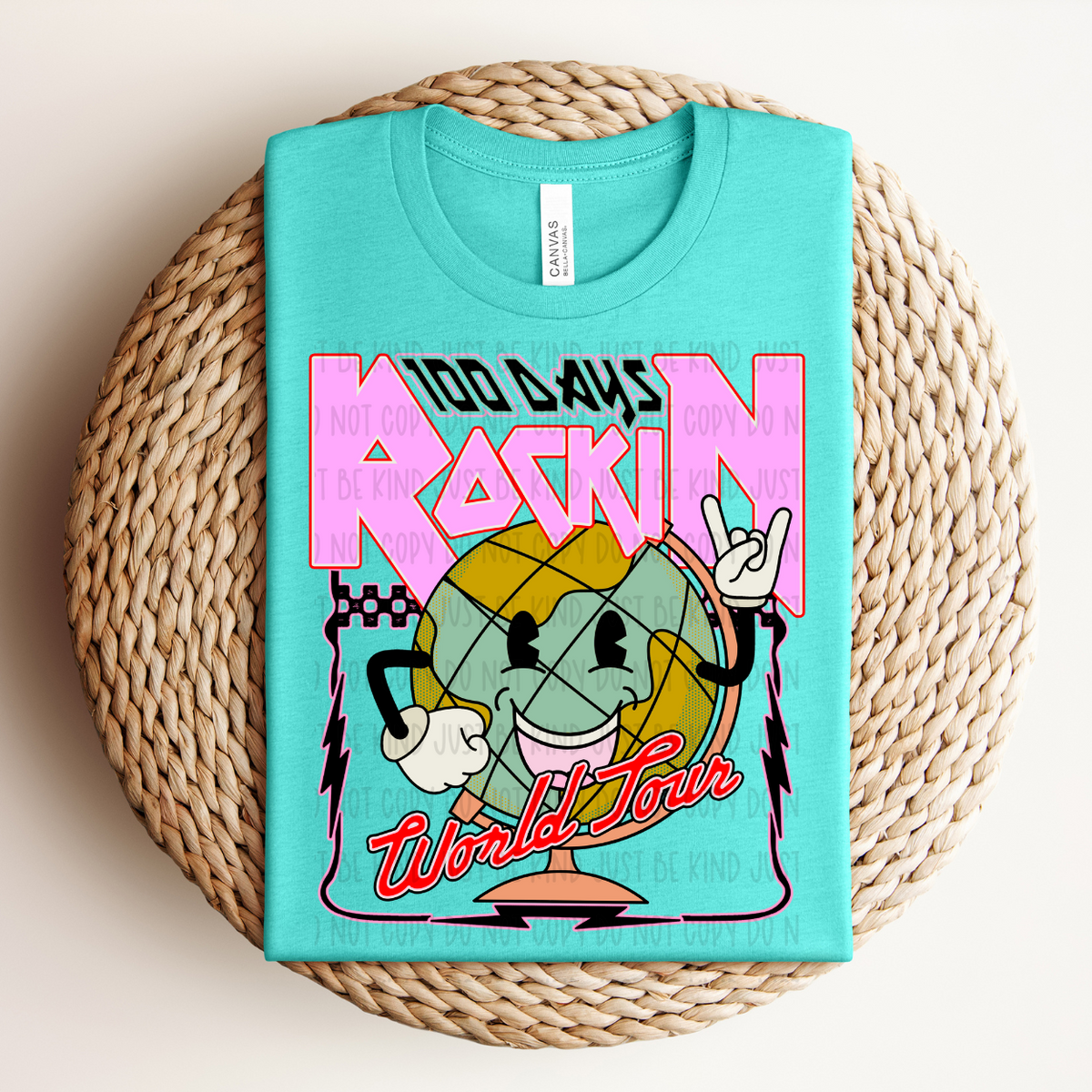100 Days Rockin World Tour Pink - TRANSFERS (Kayndi)