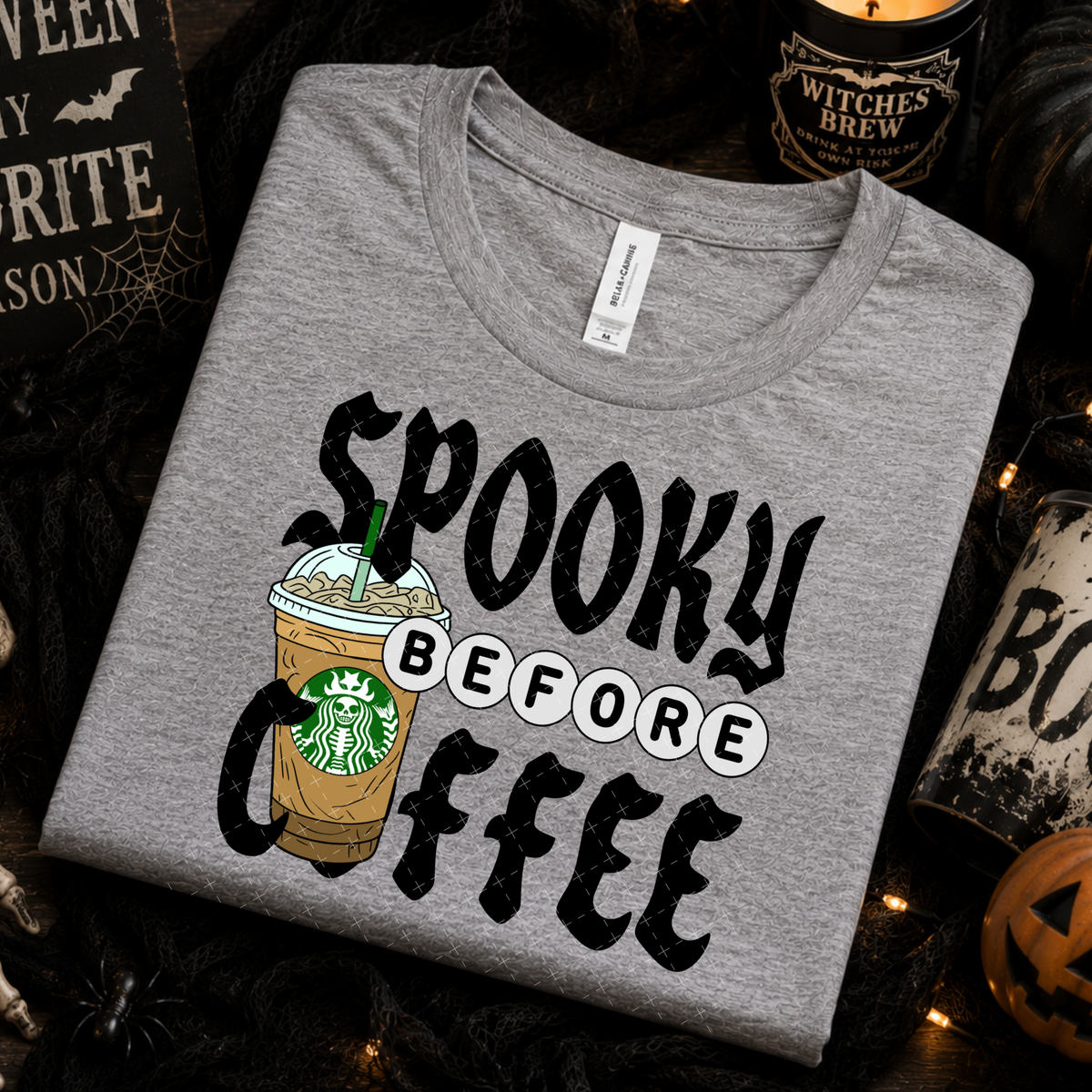 Spooky Before Coffee - Transfers (HTH)