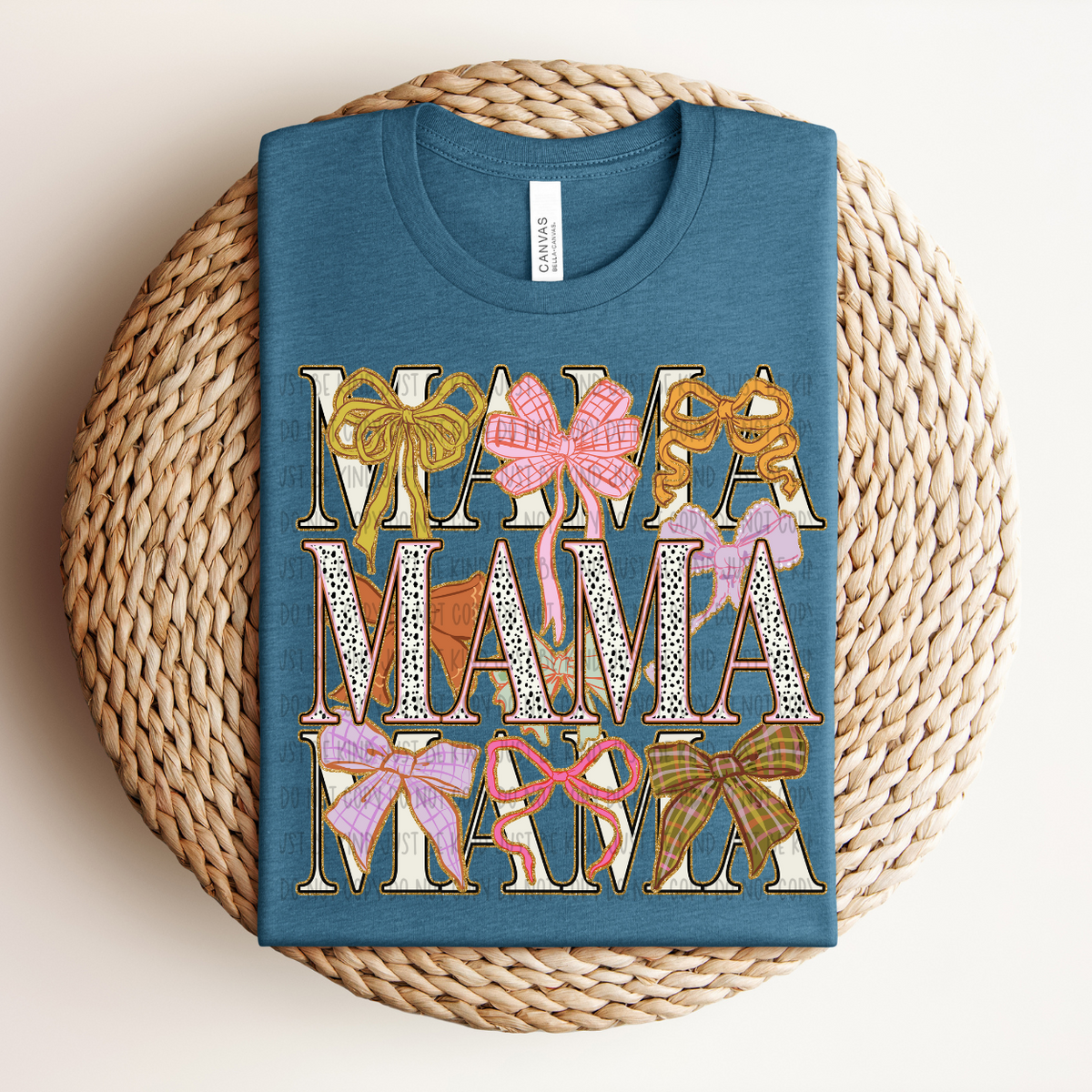 Mama Bows (Brown and white) - TRANSFERS (Kayndi)
