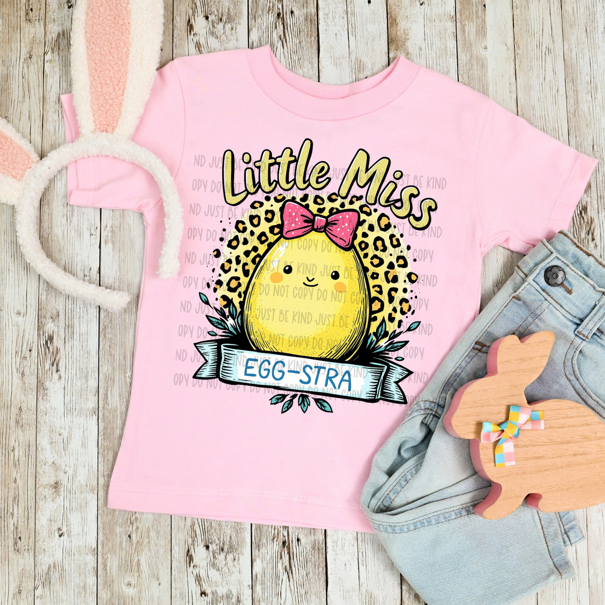 Little Miss Egg-Stra - TRANSFERS (B)