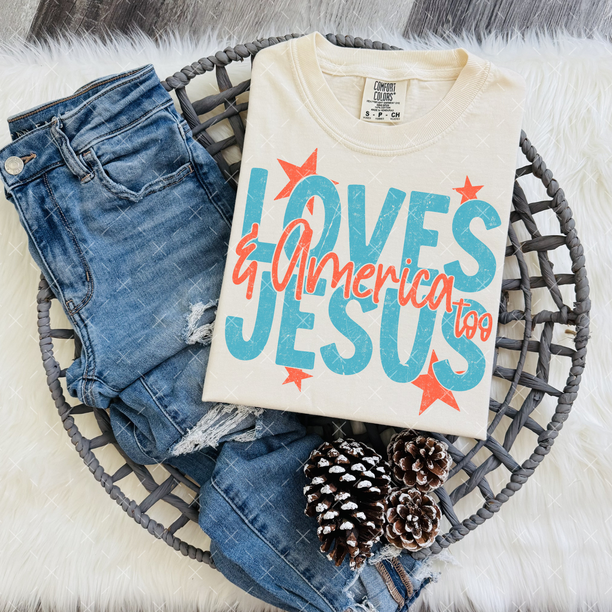 Loves America & Jesus Too - TRANSFER (S)