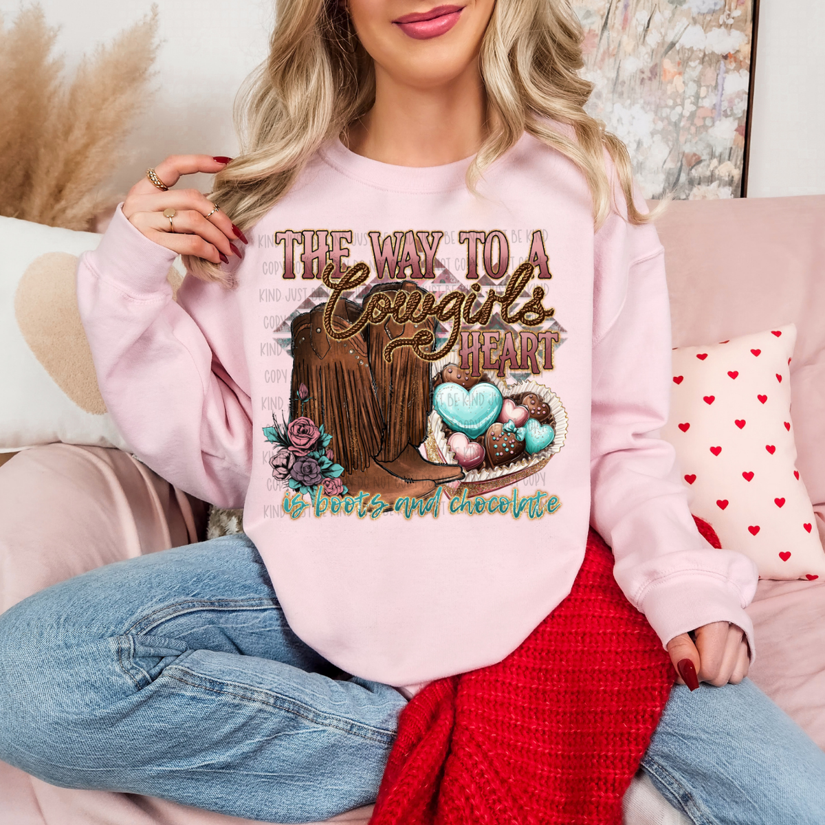 Boots and Chocolate- TRANSFER (HW)