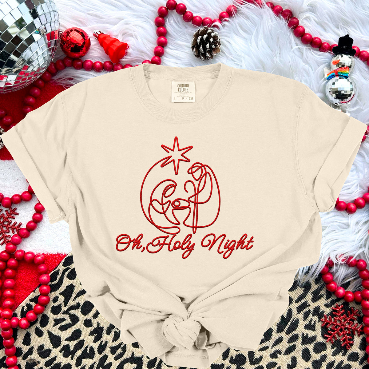 Oh Holy Night Red - TRANSFER (RT)