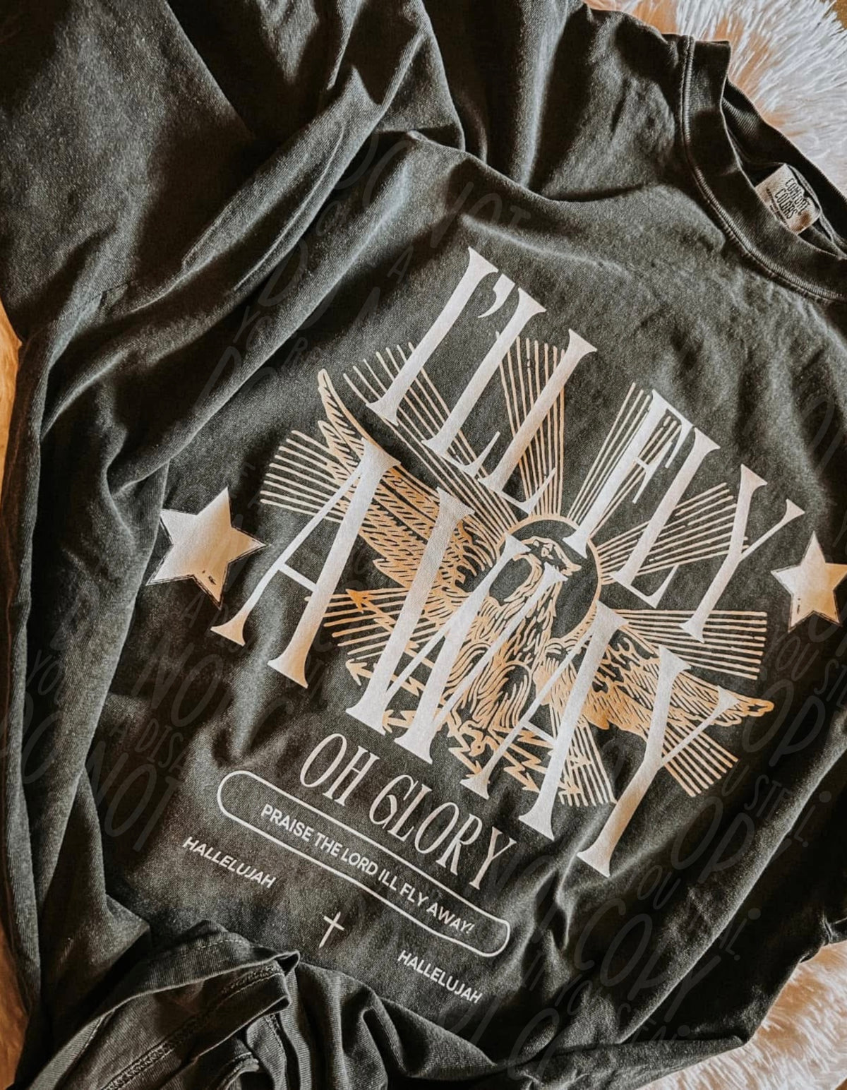 I’ll Fly Away - COMPLETED TEE
