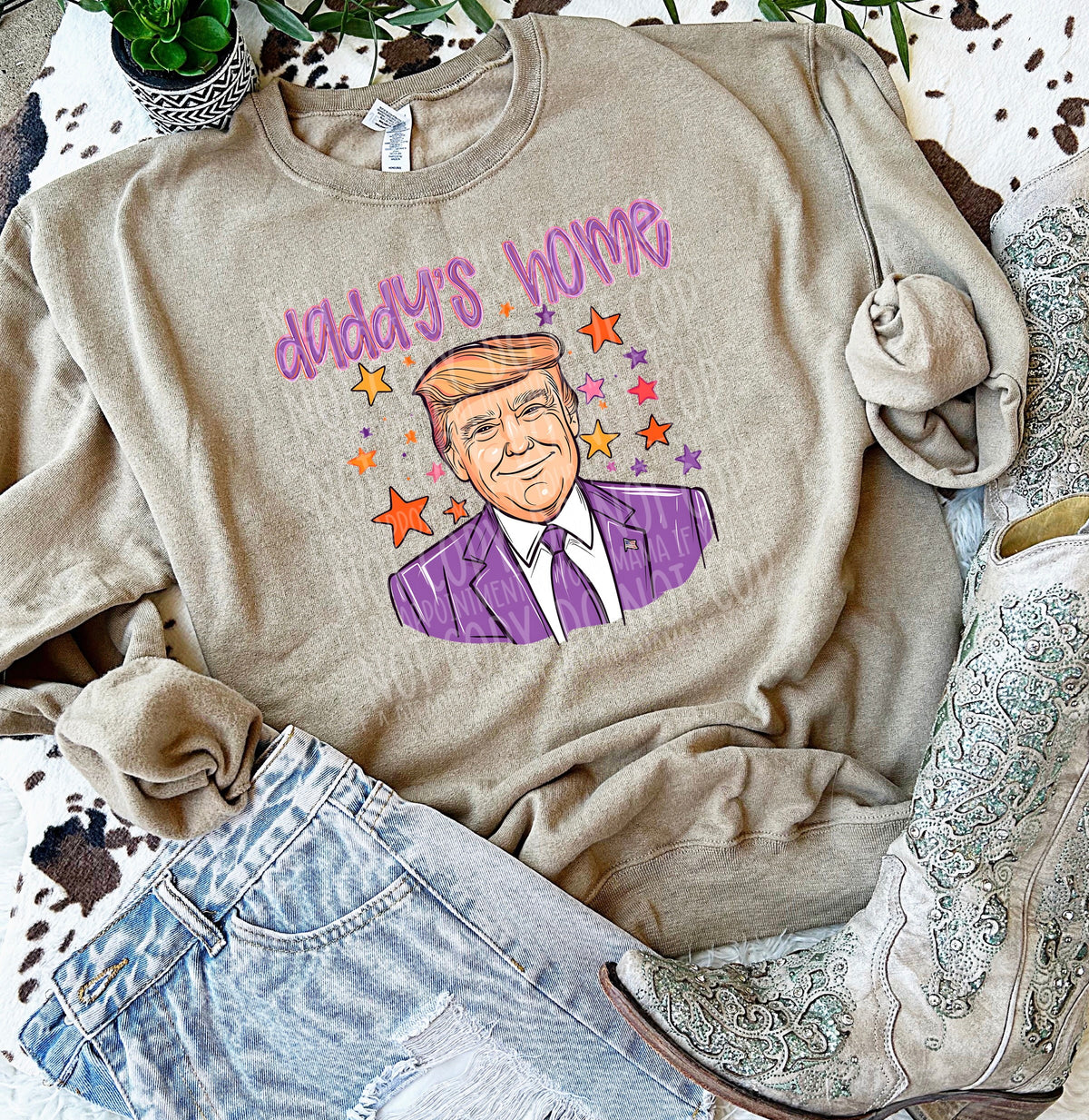 Daddy's Home Purple- TRANSFER (S)