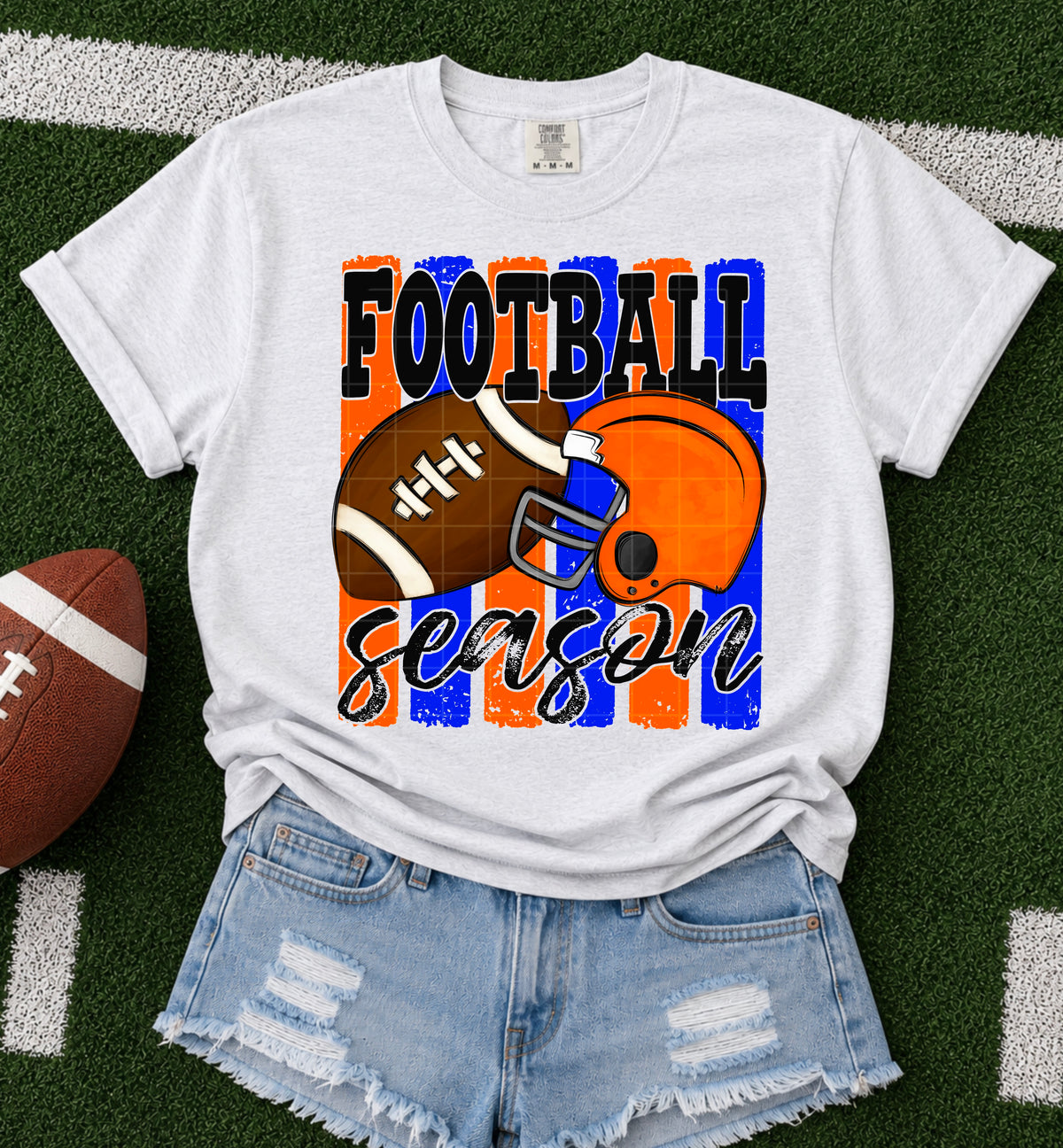 Football Season / Blue & Orange - TRANSFER (SDD)