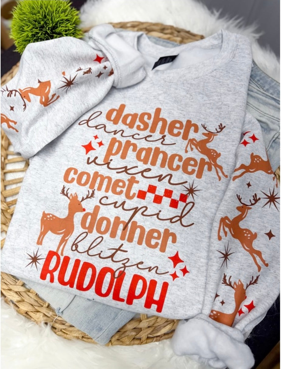 Dasher Dancer - COMPLETED SWEATSHIRT