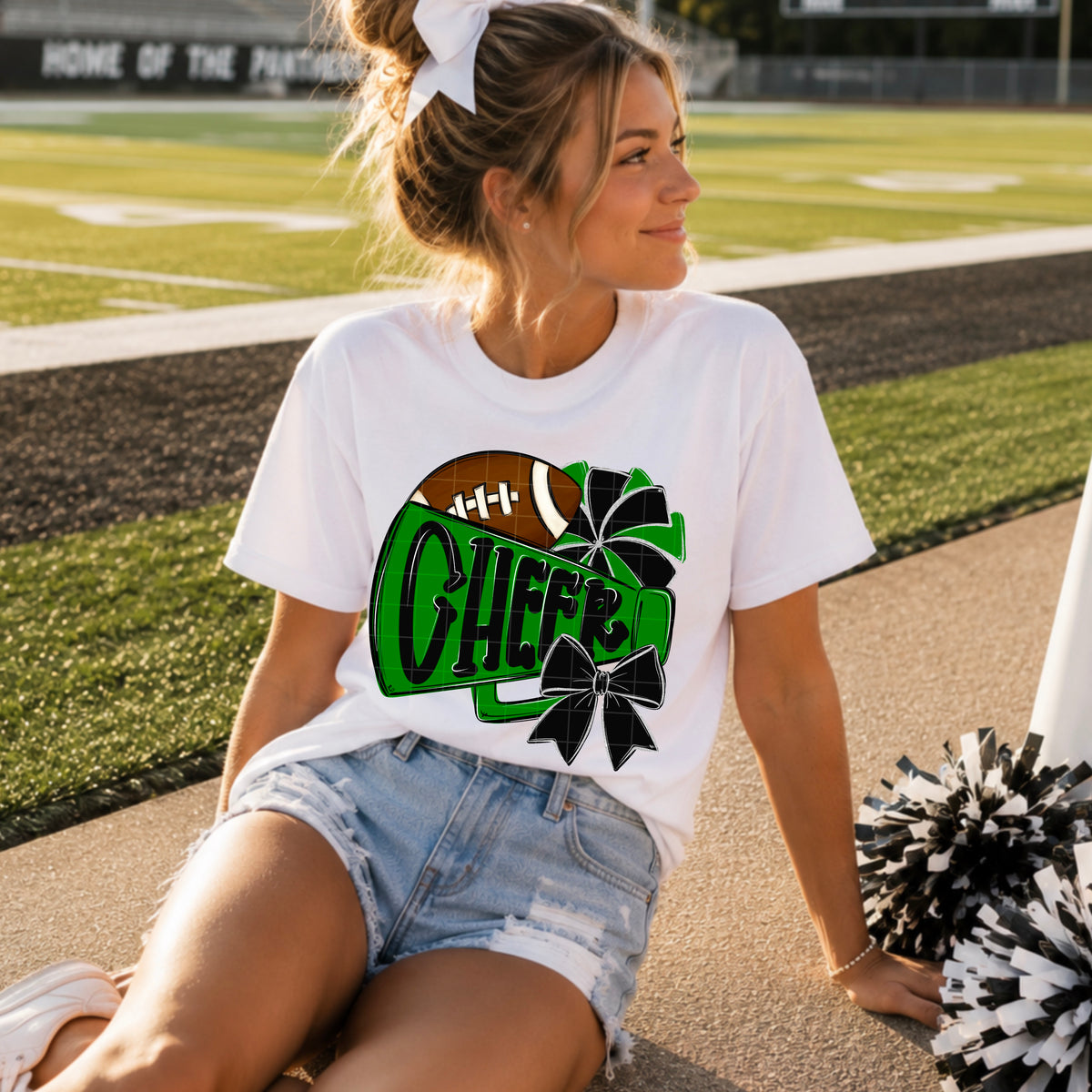 Cheer / Green & Black - TRANSFER (SDD)