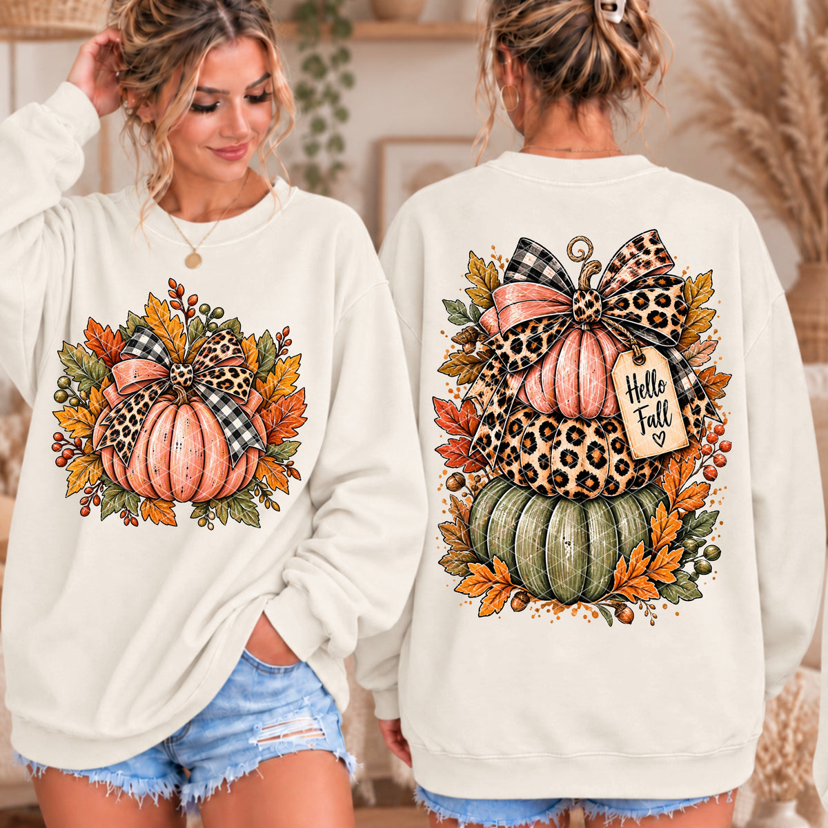 Hello Fall Pumpkin - Transfer (SDD)