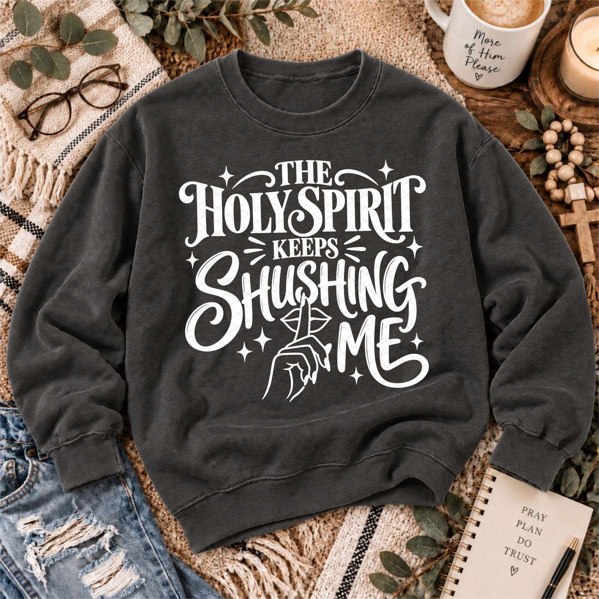 Holy Spirit Keep Shushing - Transfers (SDD)