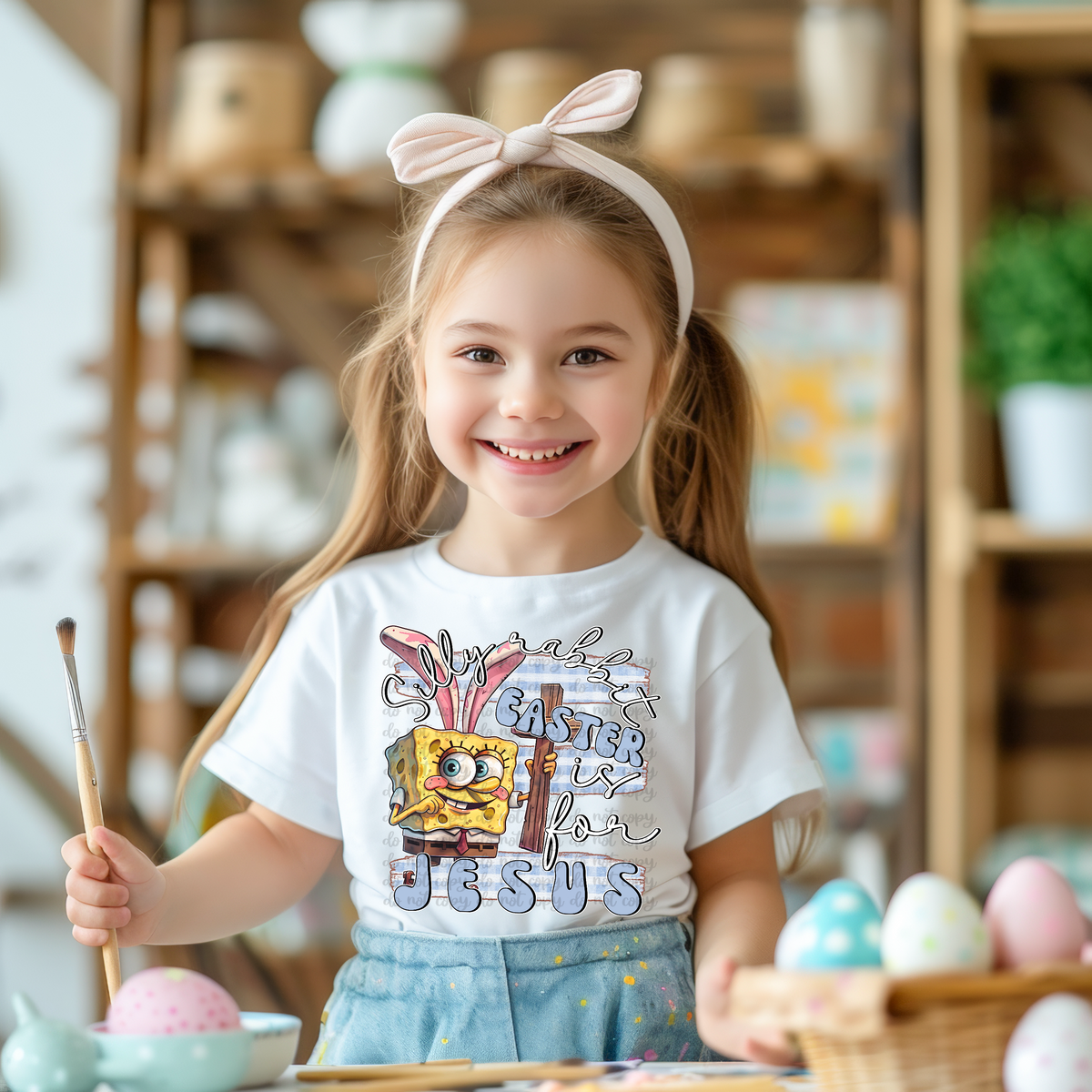 Silly Bunny Easter Is For Jesus