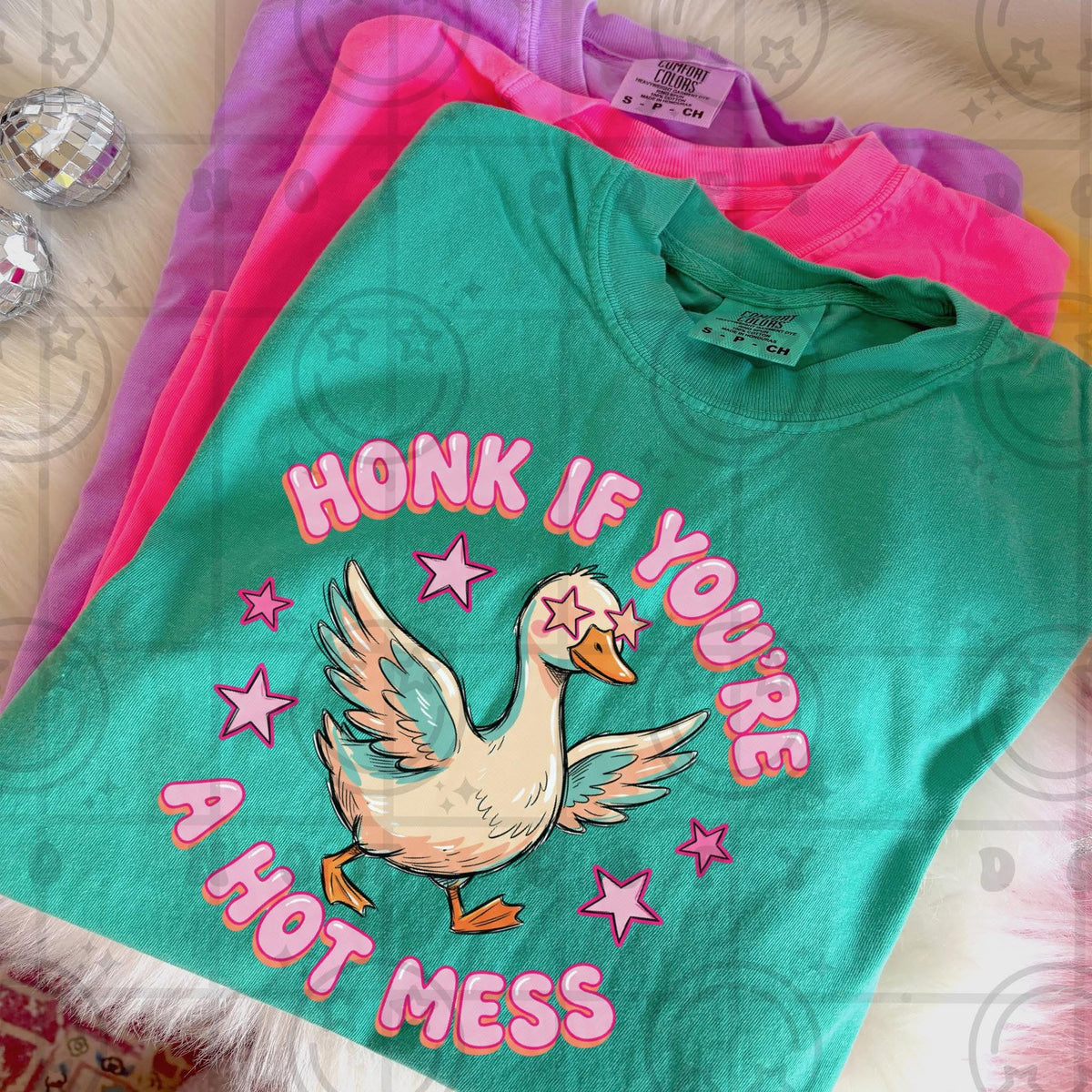 Honk if you're a hot mess- TRANSFER (HW)
