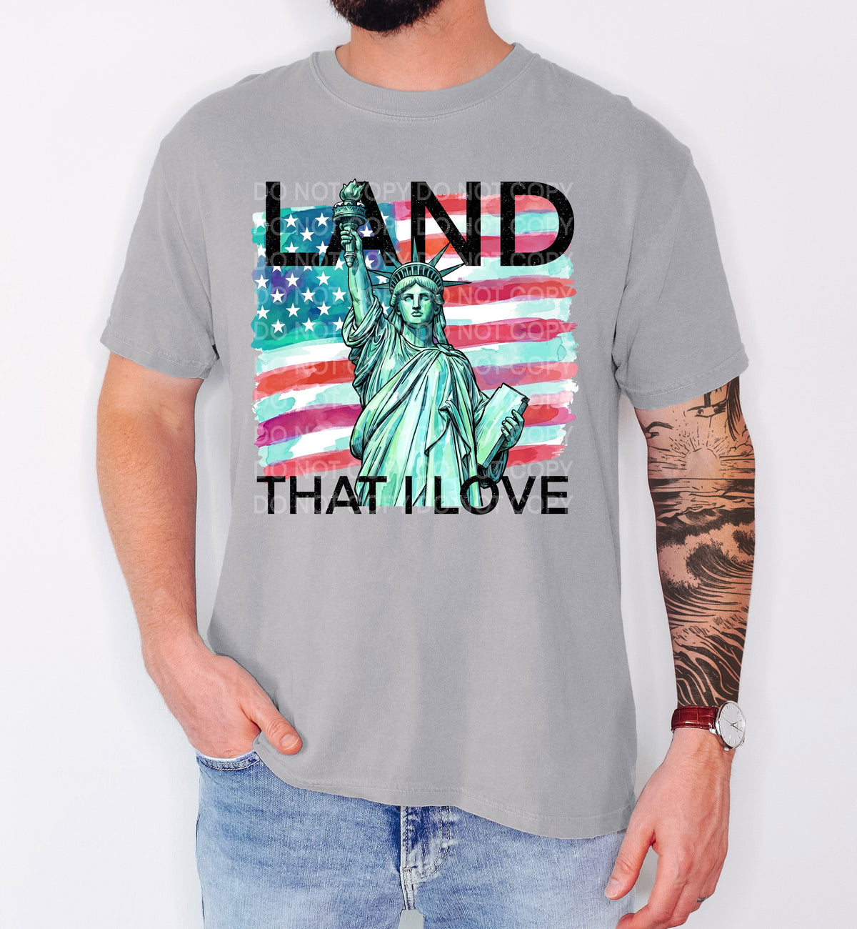 Land That I Love / Black - TRANSFER (SC)