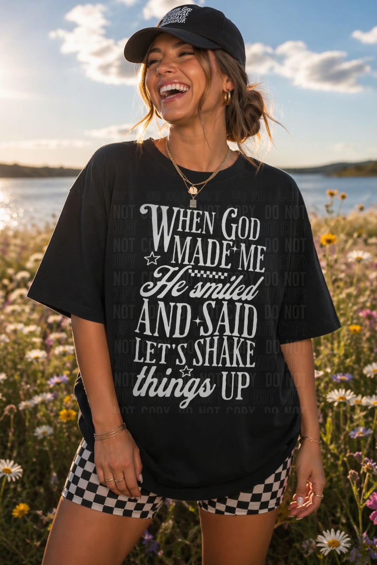 When God Made Me / White - TRANSFER (SBB)