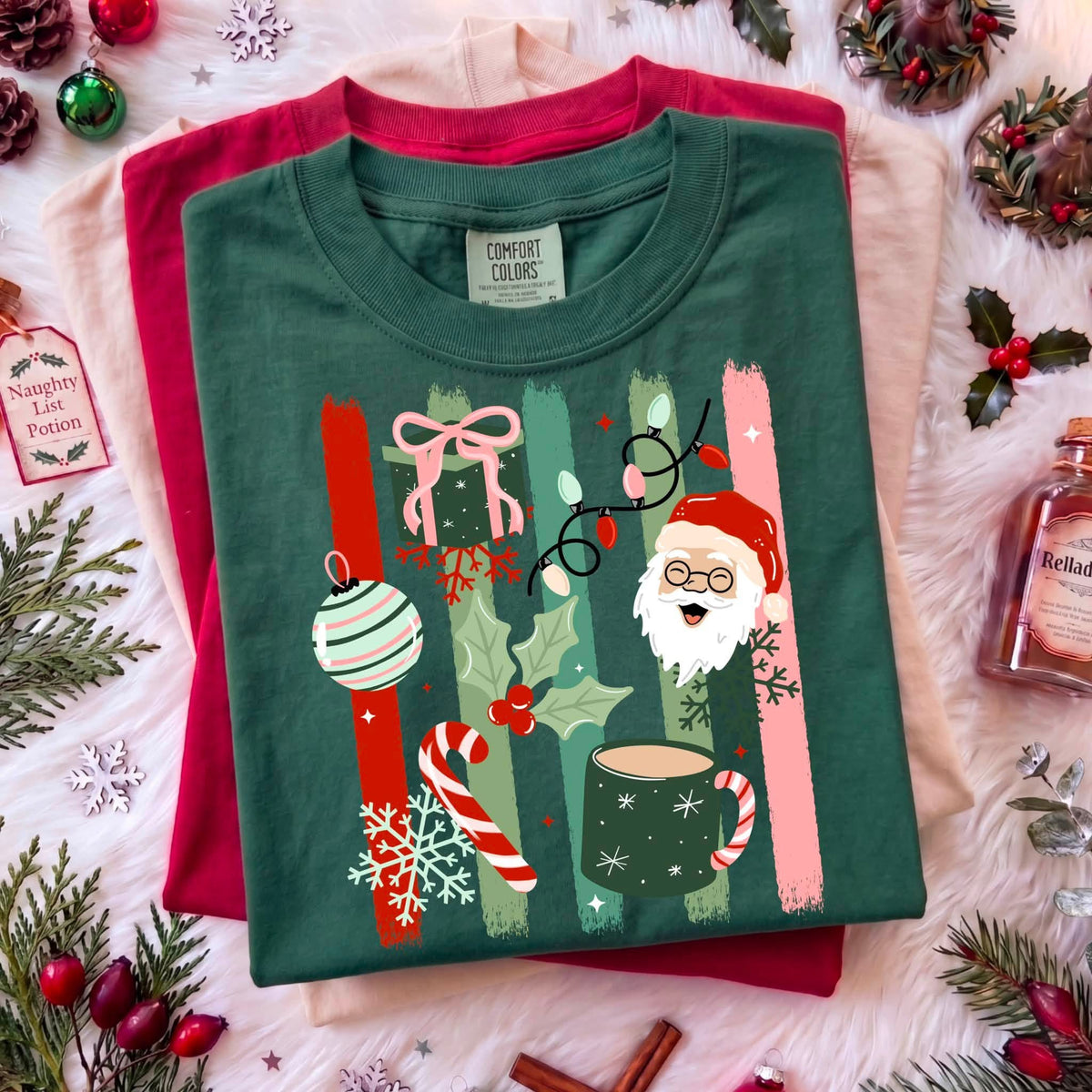 Santa With Lights - Transfers (CSC)