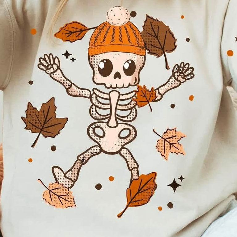 Fall Skelly - FRONT ONLY / - TRANSFERS (CSC)