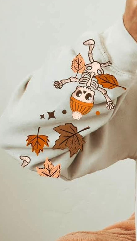 Fall Skelly / SLEEVE ONLY - TRANSFERS (CSC)