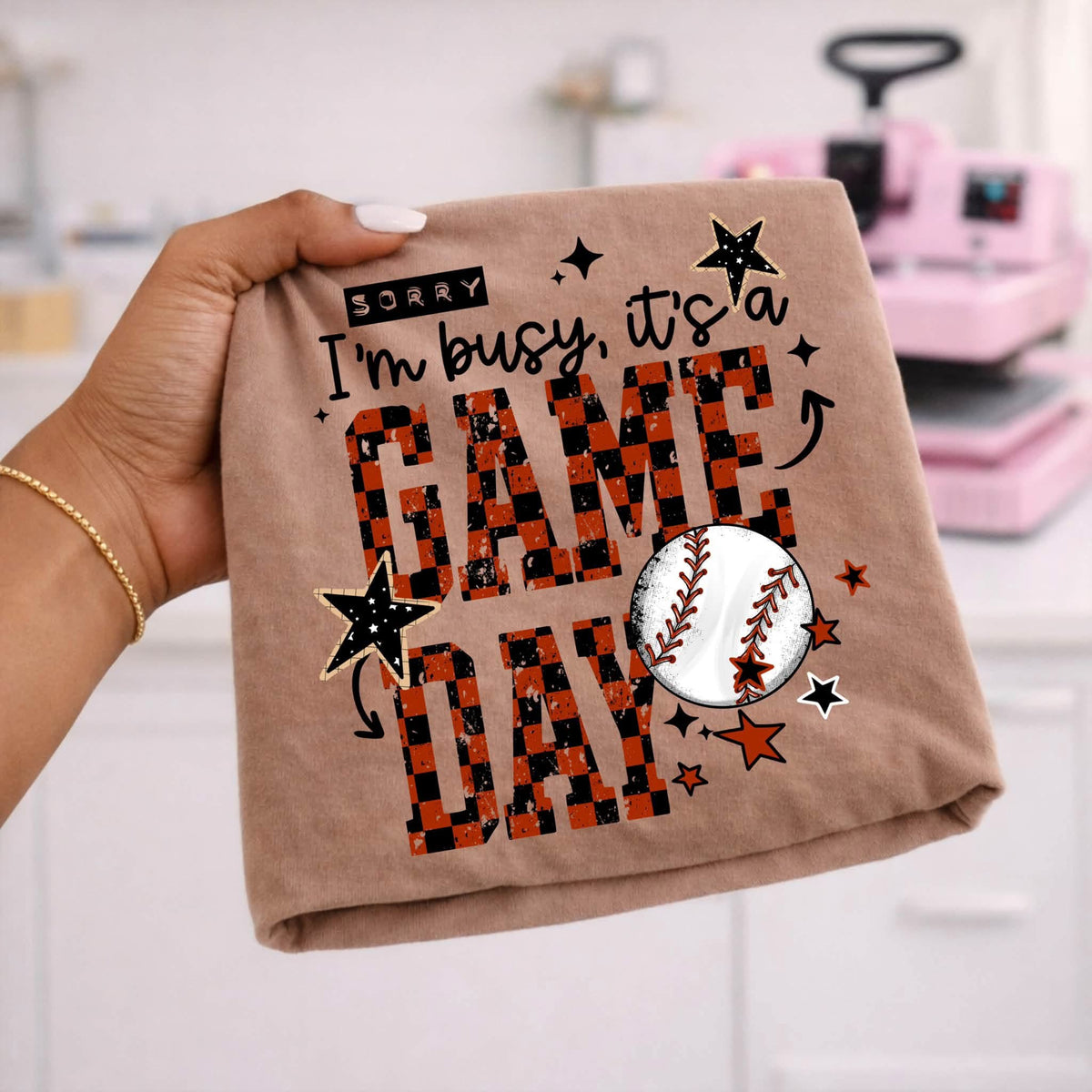 I'm Busy It's A Game Day / Baseball - Transfers (CSC)