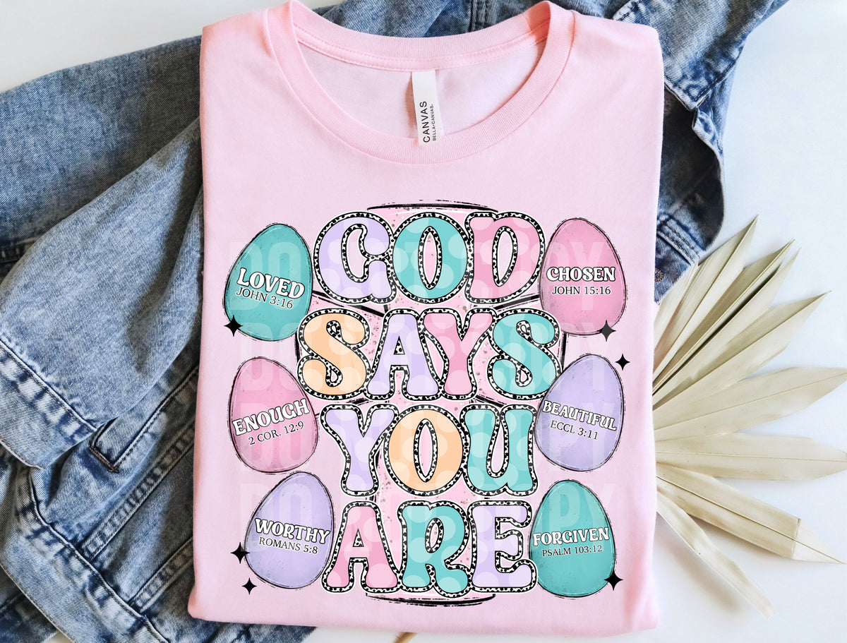 God Says You Are - Transfer (SCG)