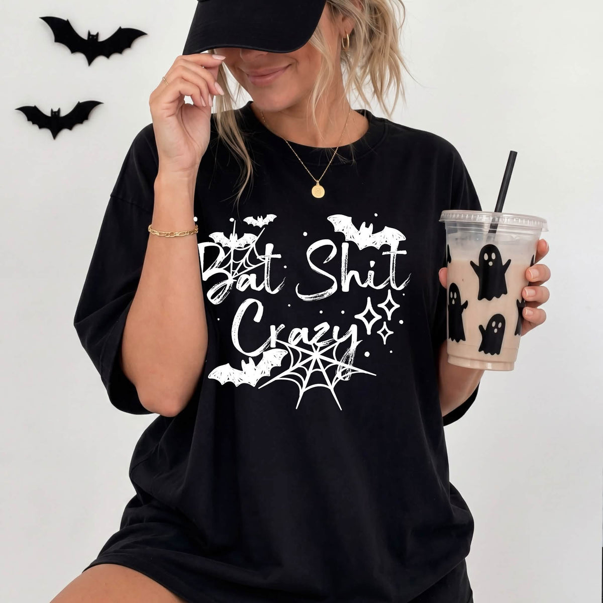 Bat Shit Crazy / White - Transfers (CSC)