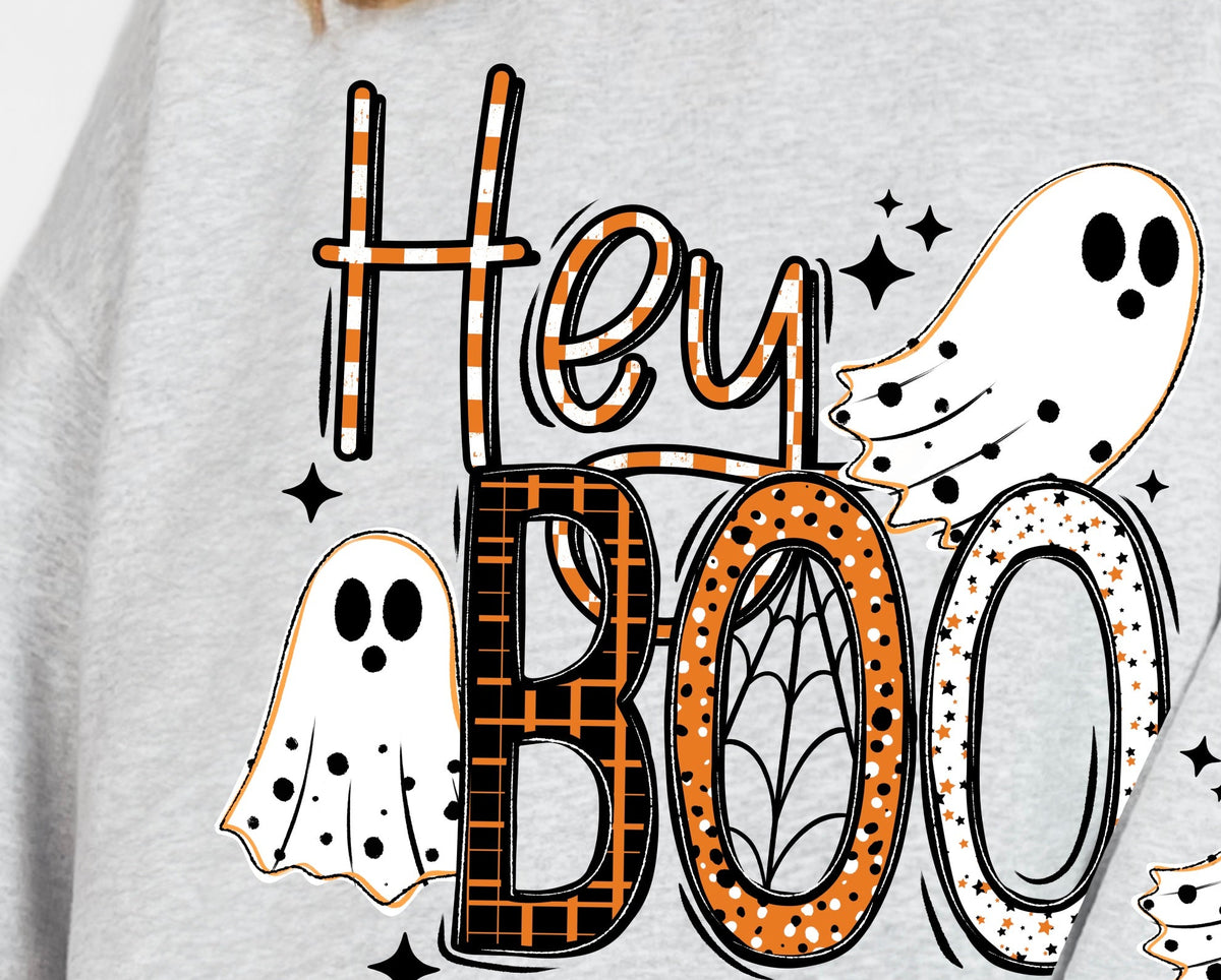 Hey Boo - FRONT ONLY - TRANSFERS (CSC)