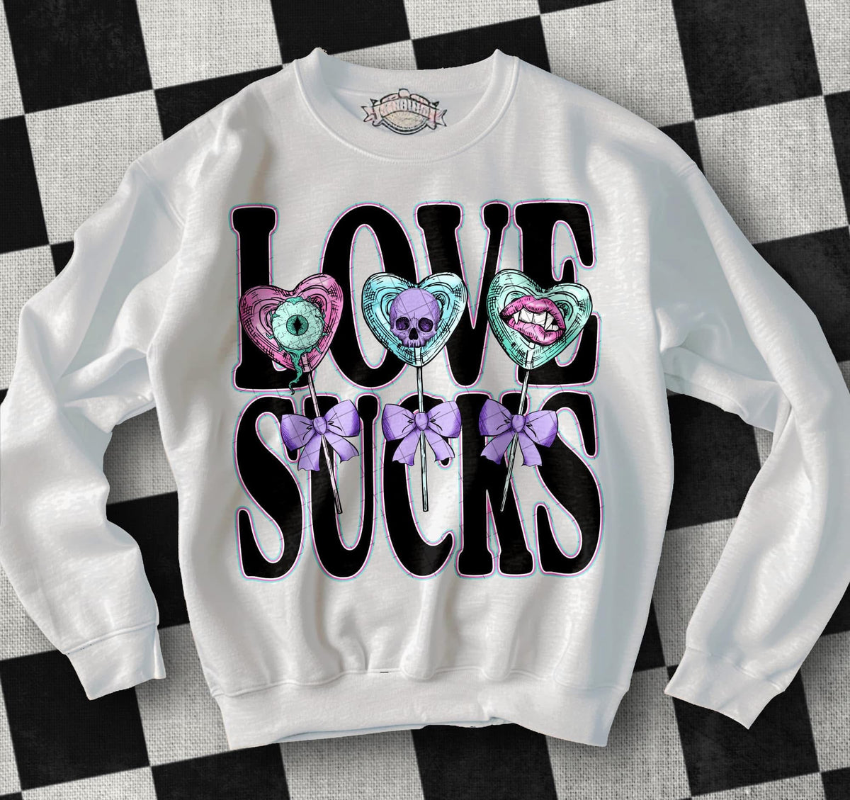Love Sucks BLACK- TRANSFERS (KPI)