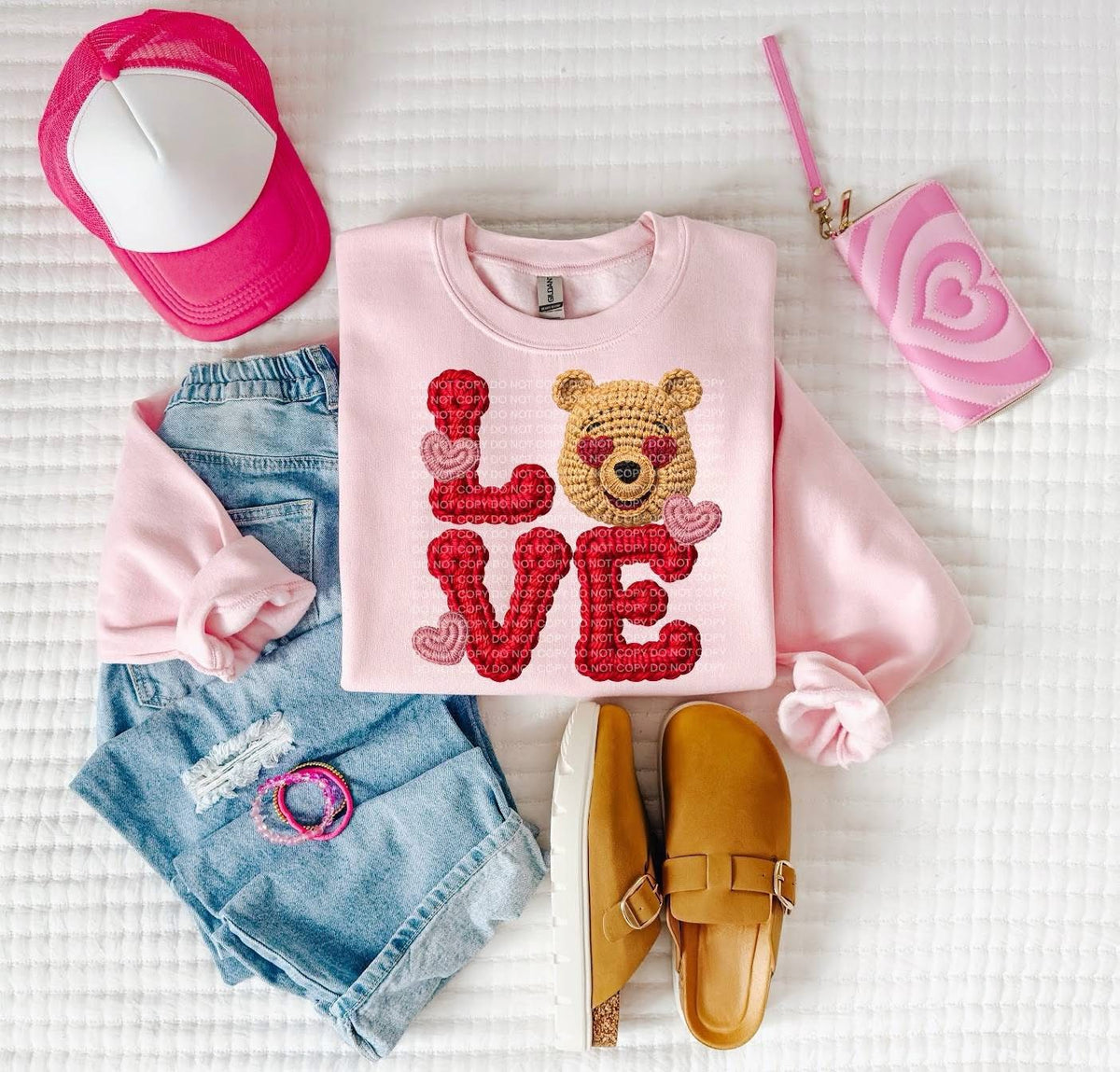 Love Pooh - COMPLETED SWEATSHIRT