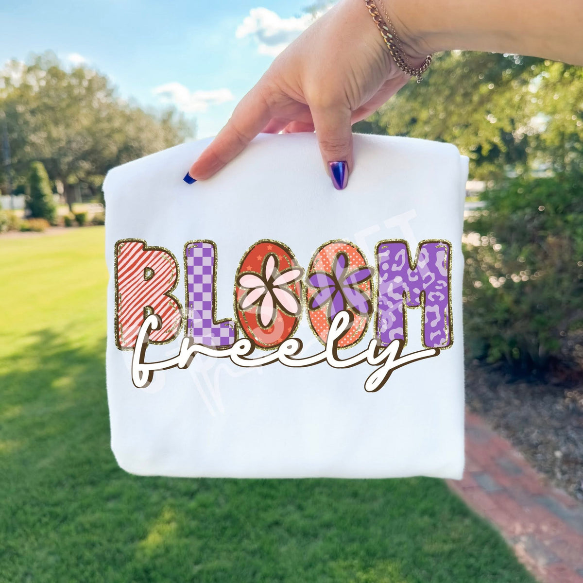 Bloom Freely - COMPLETED TEE