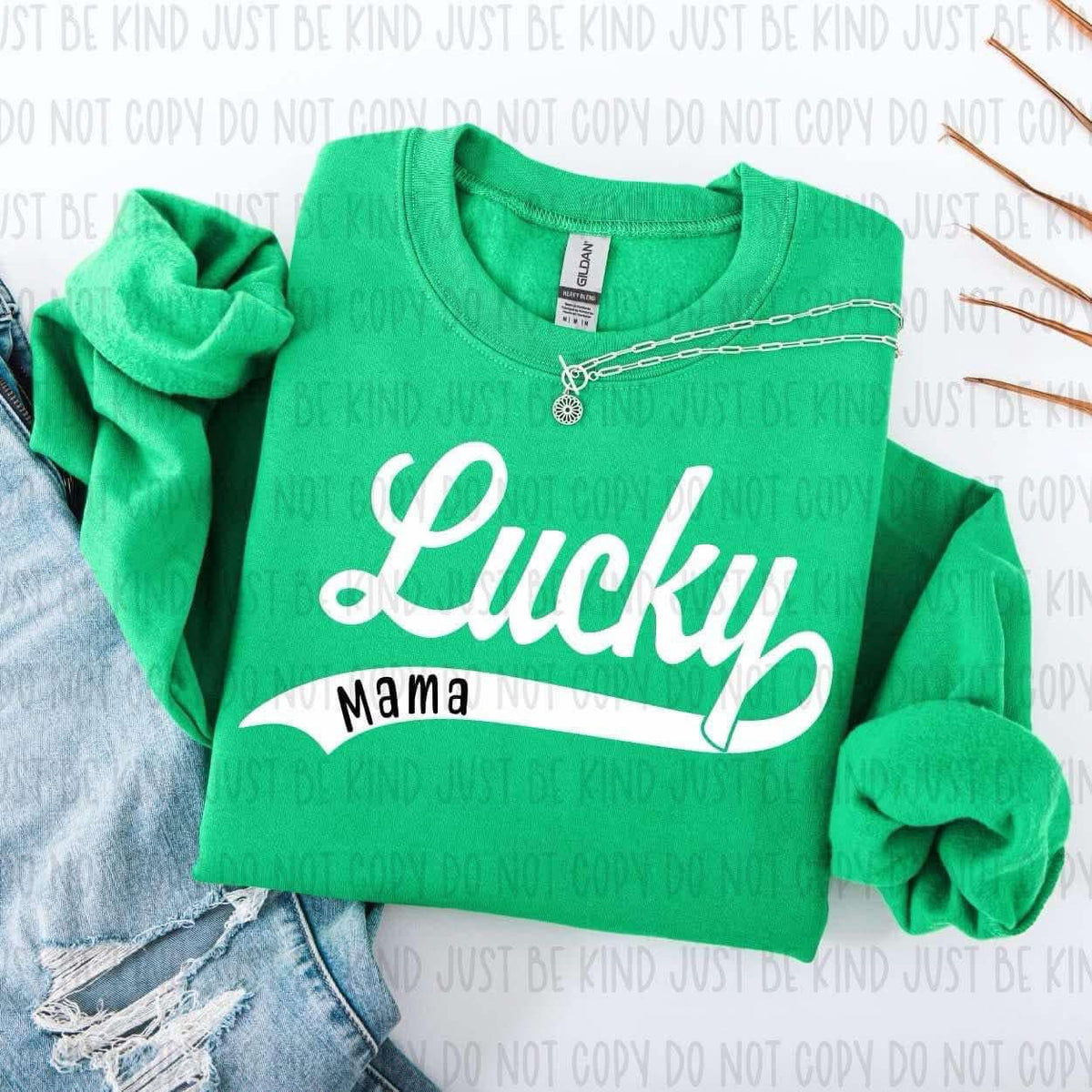 Lucky Mama - COMPLETED SWEATSHIRT