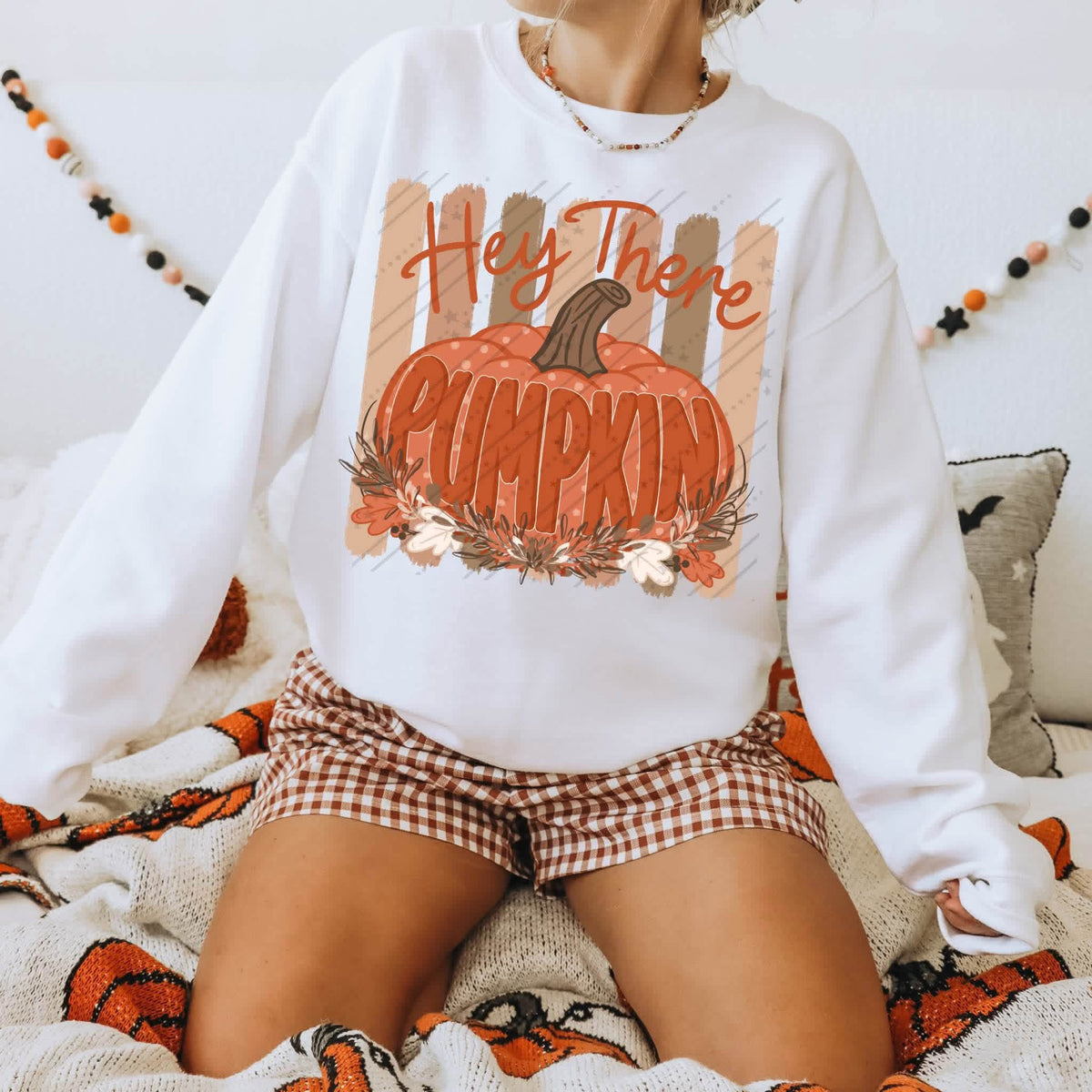 Hey There Pumpkin / Stripped Background - Transfers (CC)