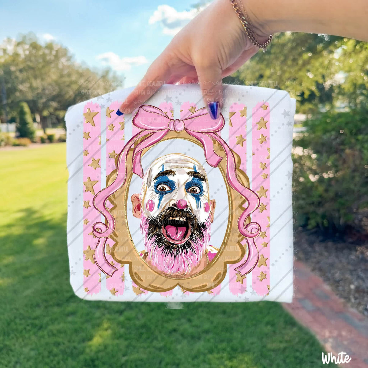 Captain Spaulding / Gold Frame - Transfers (CC)