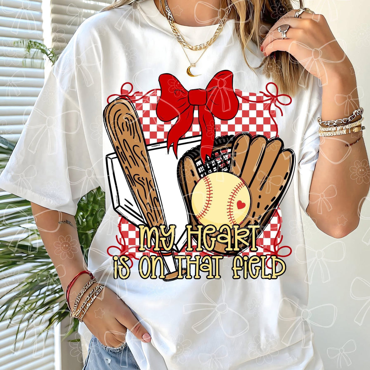 My Heart Is On That Field Softball - TRANSFER (CC)