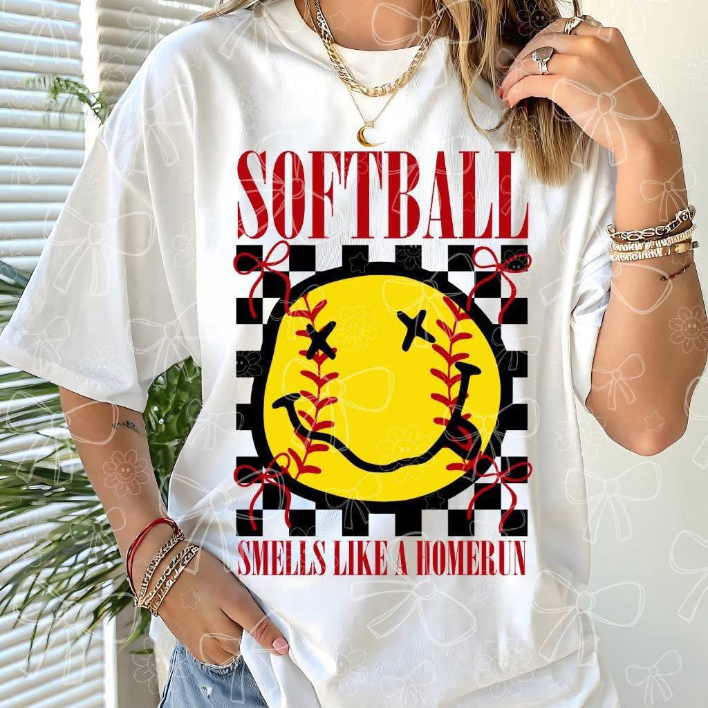 Softball Smells Like A Homerun - TRANSFER (CC)