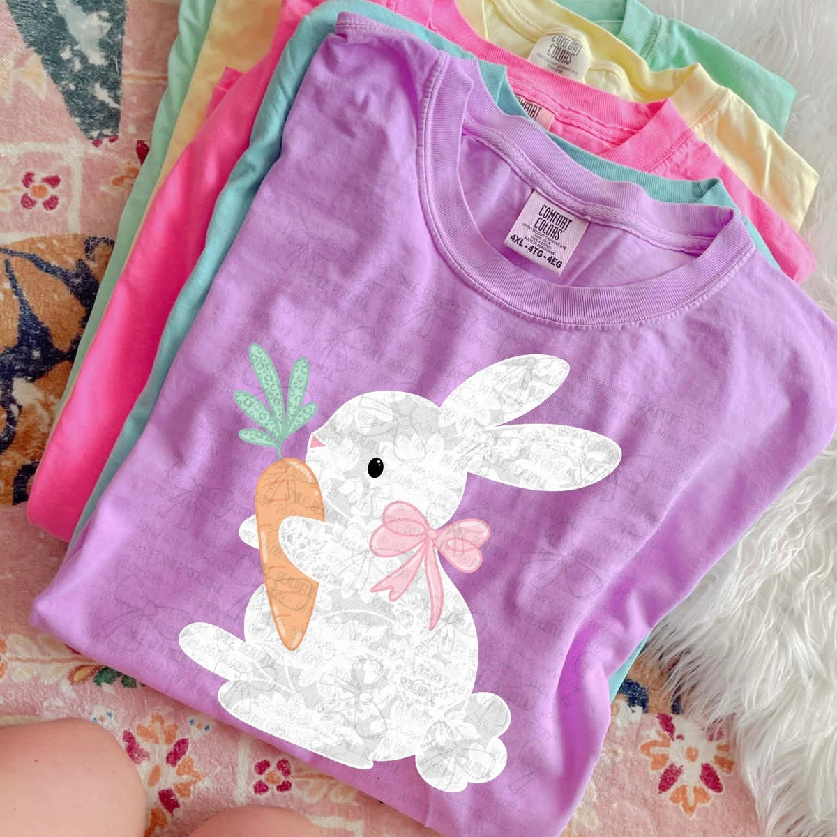 Bunny With Carrot - TRANSFER (CC)