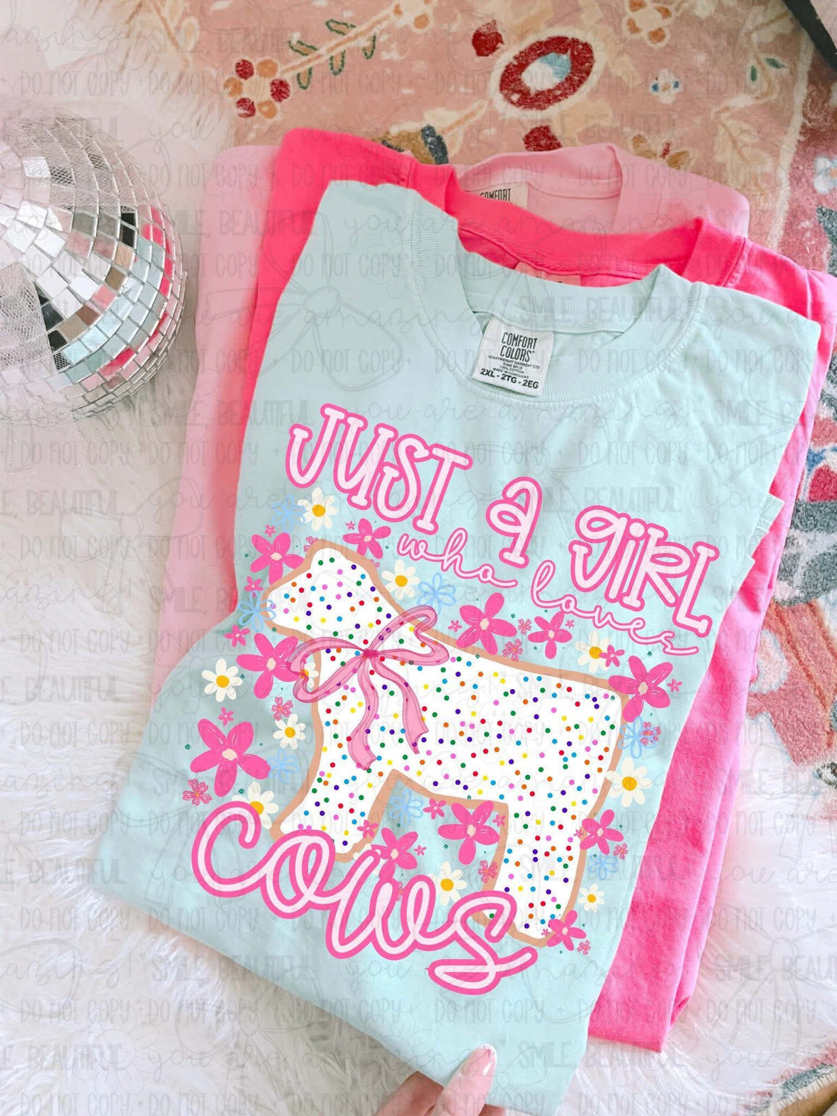 Just A Girl Who Loves Cows - TRANSFER (CC)