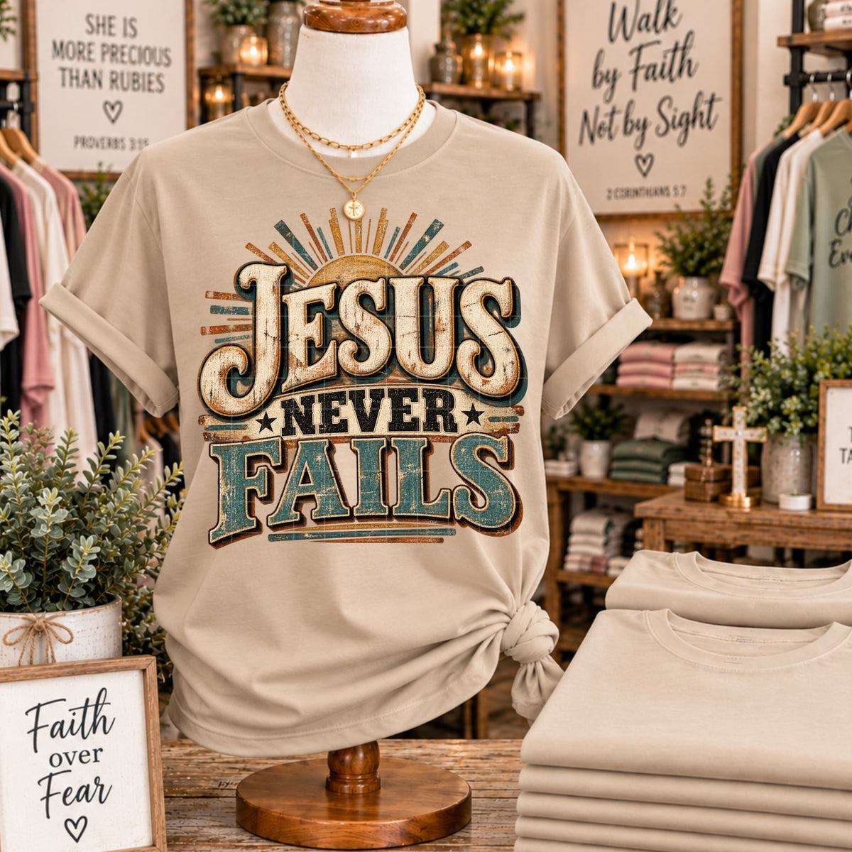 Jesus Never Fails - Transfers (SDD)