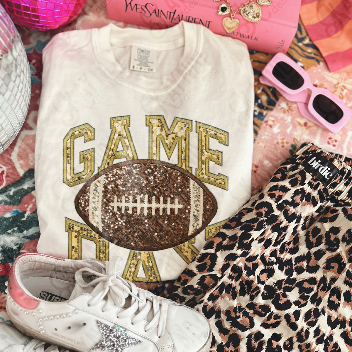 Game Day Light Gold - Transfers (Kayndi)