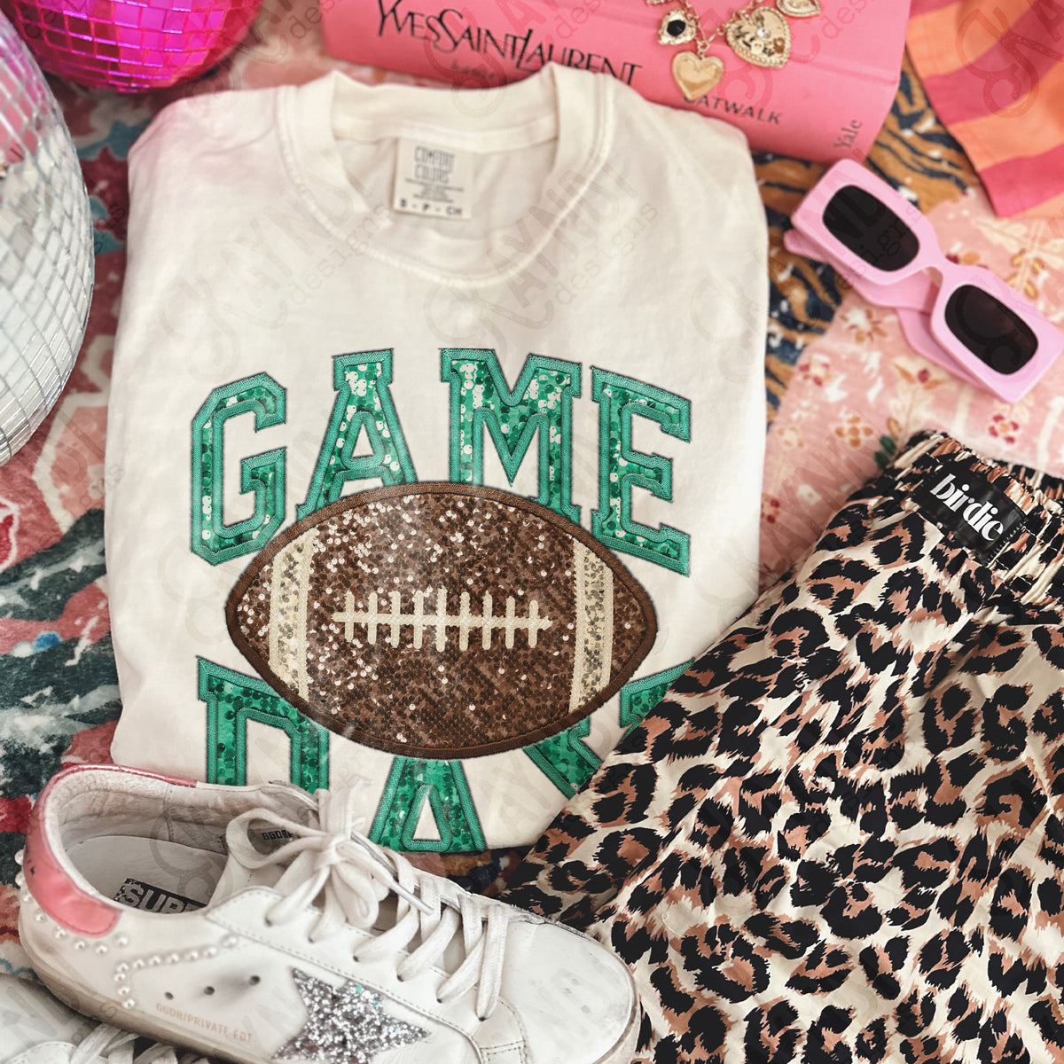 Game Day Teal - Transfers (Kayndi)