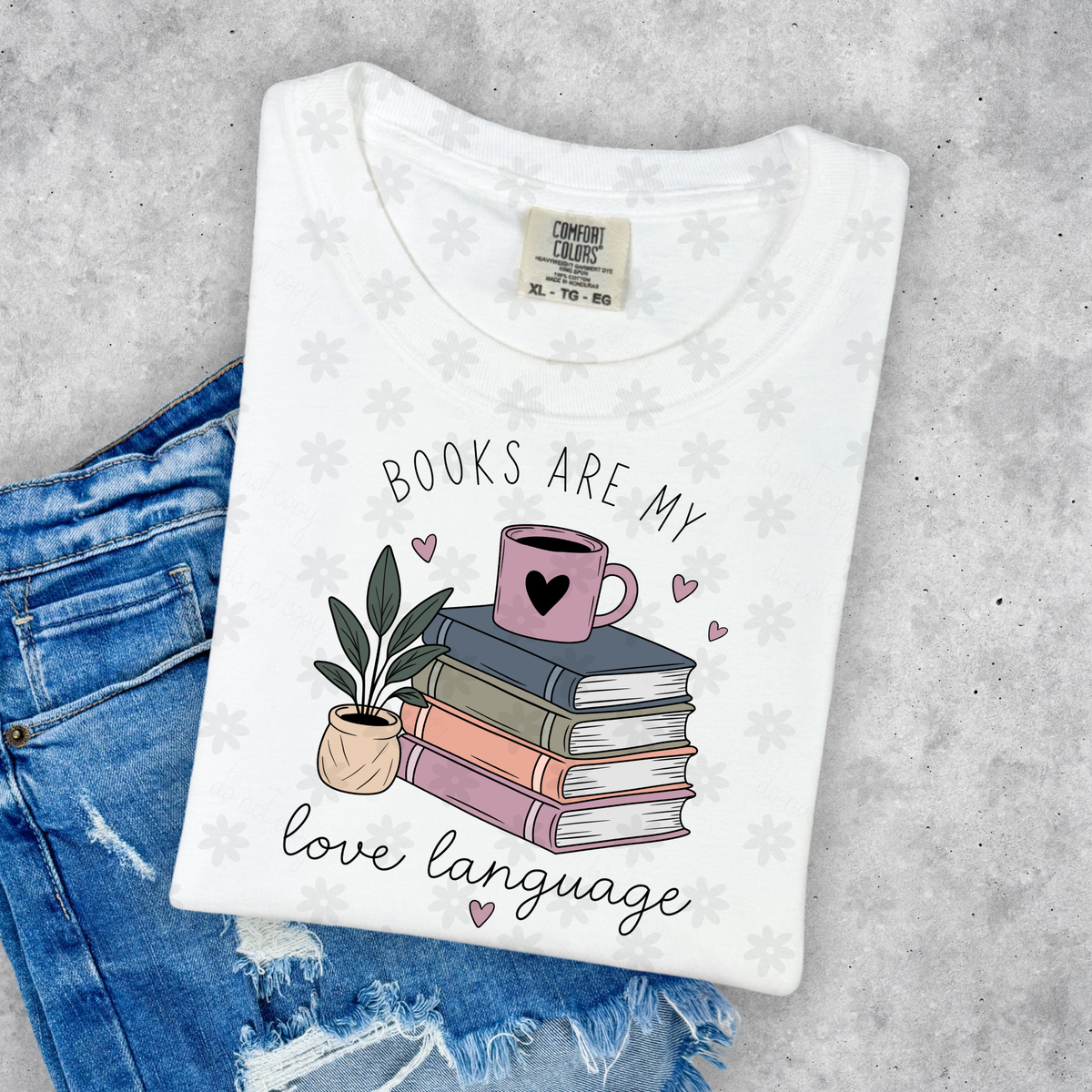 Books Are My Love Language - TRANSFER (DD)