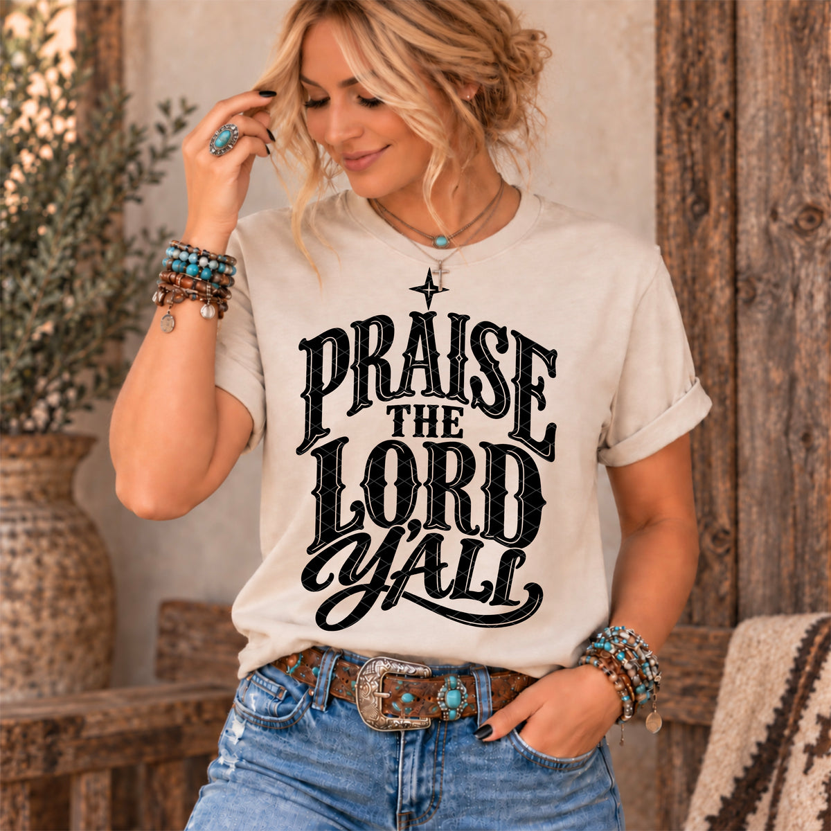 Praise The Lord / Black - Transfers (SDD)