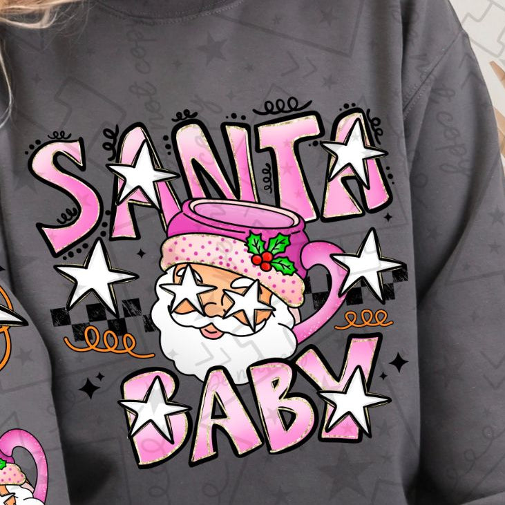 Santa Baby / Light - FRONT ONLY / - TRANSFERS (HW)