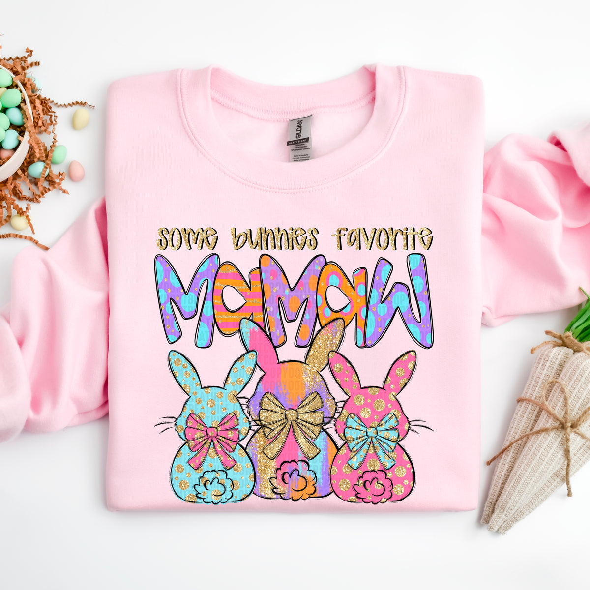 Some Bunnies Favorite mamaw - TRANSFERS (SDD)
