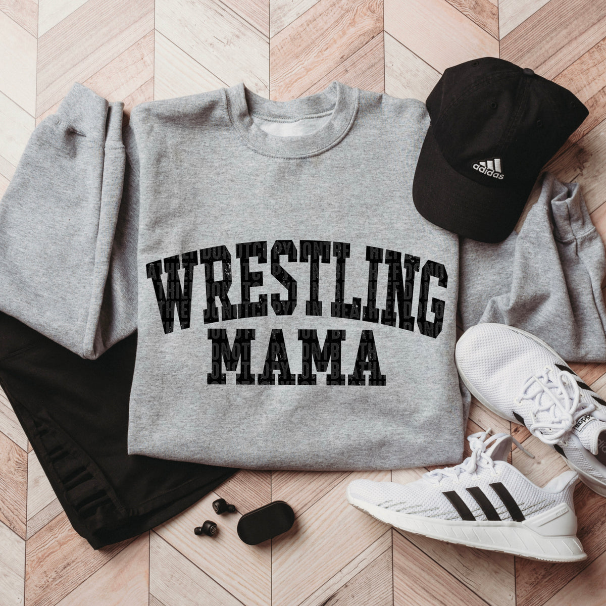 Wrestling Mama / Black - TRANSFER (SDD)