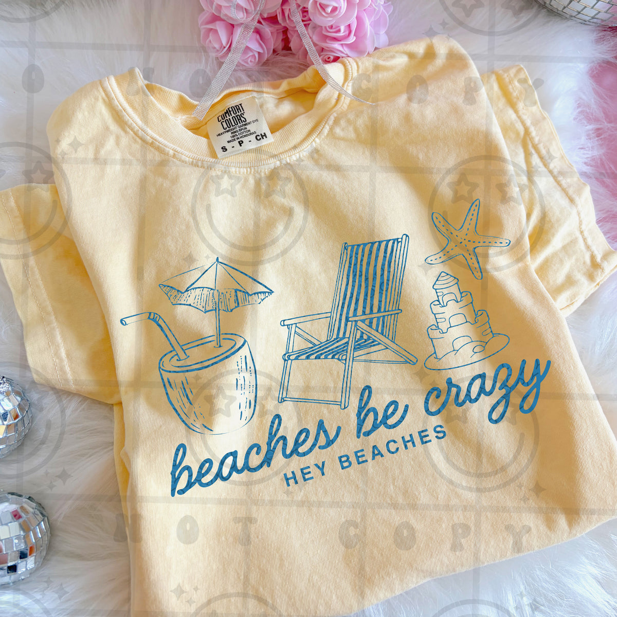 Beaches Be Crazy - TRANSFER (HW)