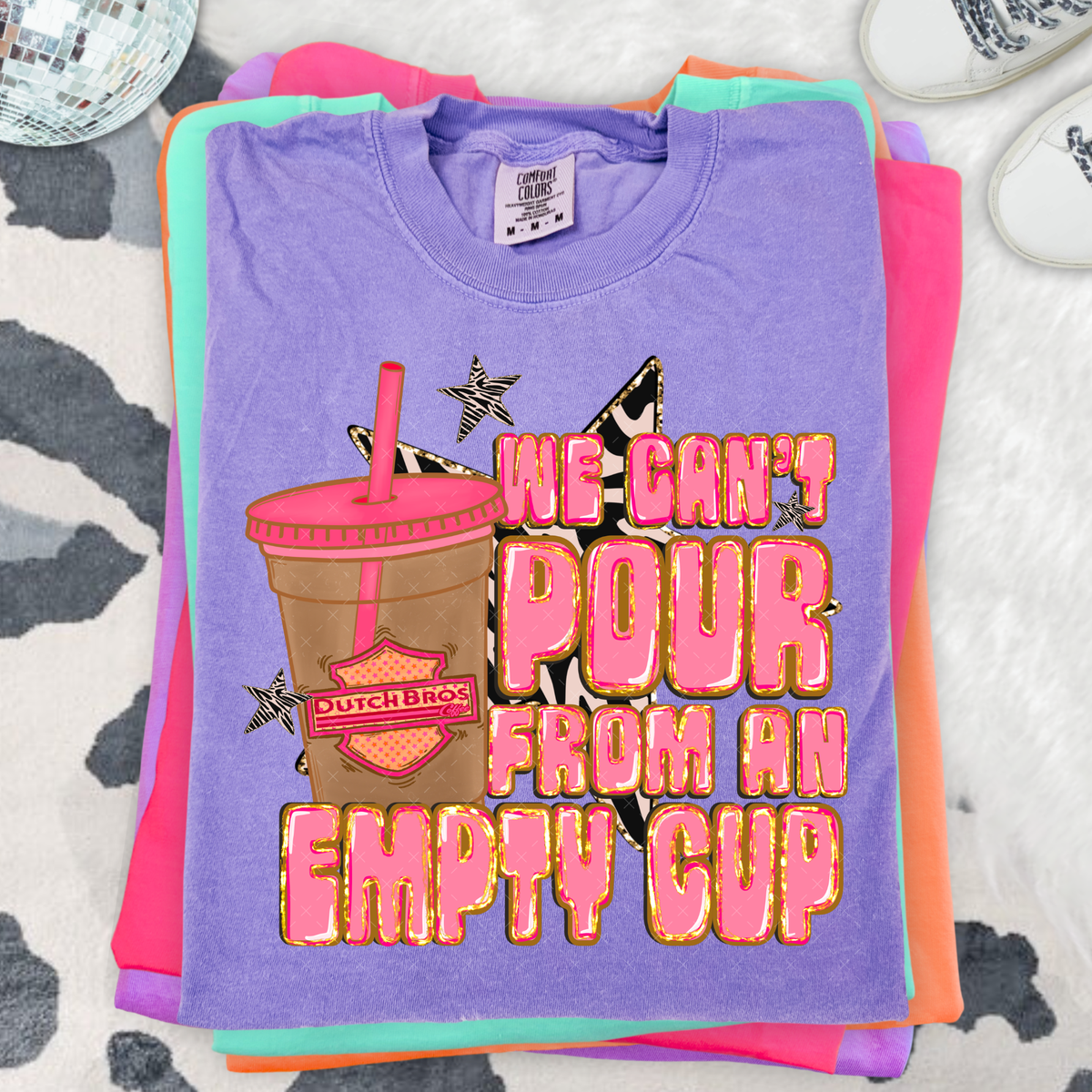 We Don't Pour From An Empty Cup / Dutch - Transfers (JBD)