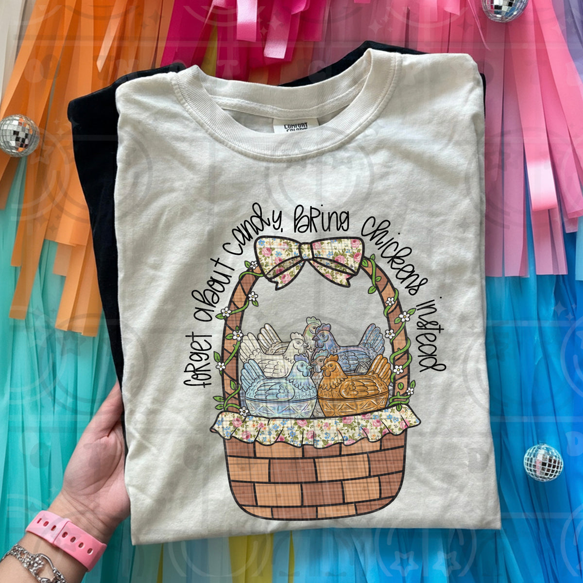 Forget About Candy Bring Chickens Instead - TRANSFER (HW)
