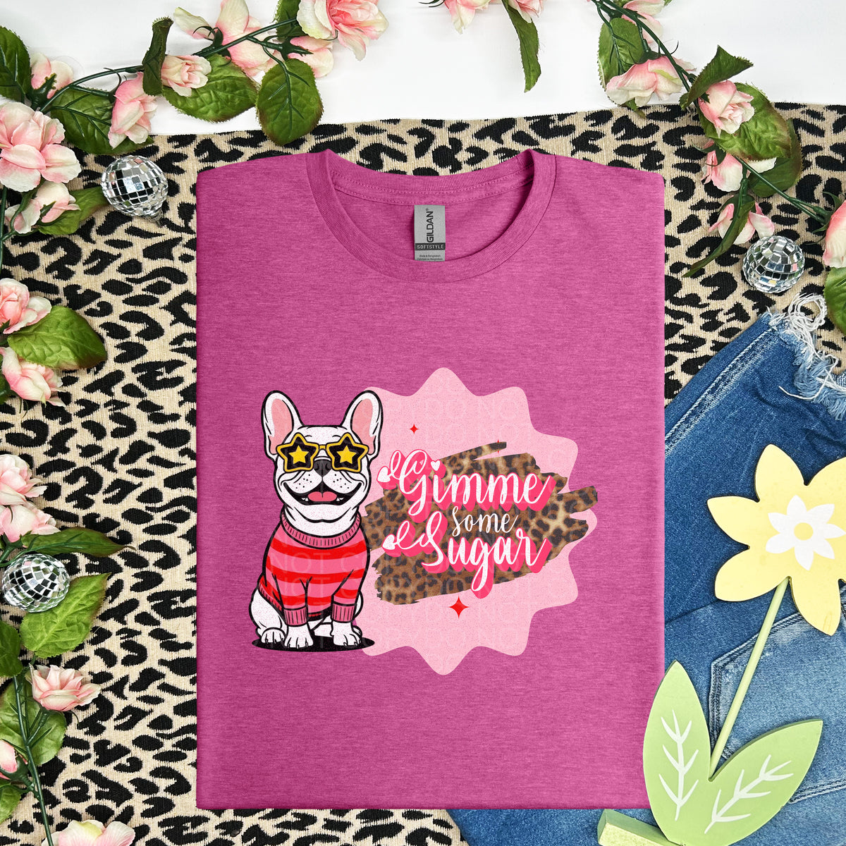 Give Me Some Sugar Frenchie - TRANSFERS (SDD)