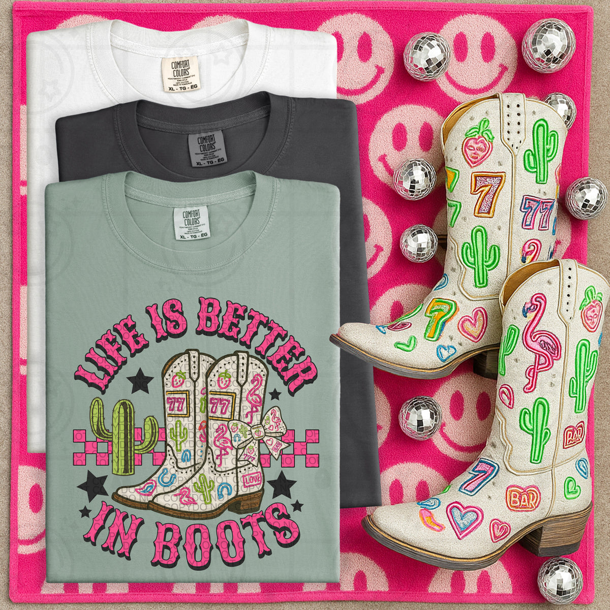 Life Is Better In Boots - TRANSFER (HW)